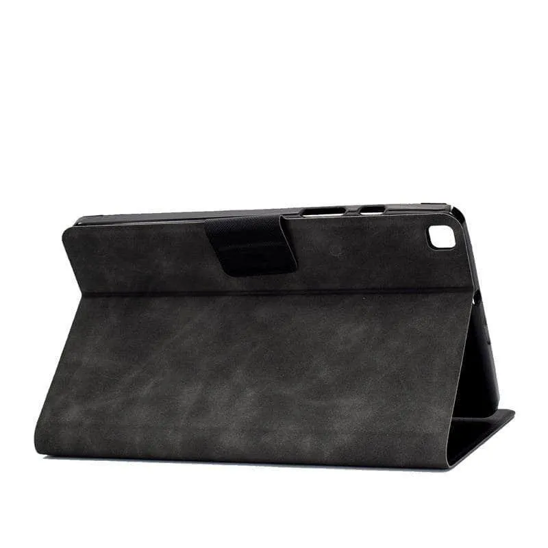 Galaxy Tab A7 Lite T220 T225 Business Thin Leather Case