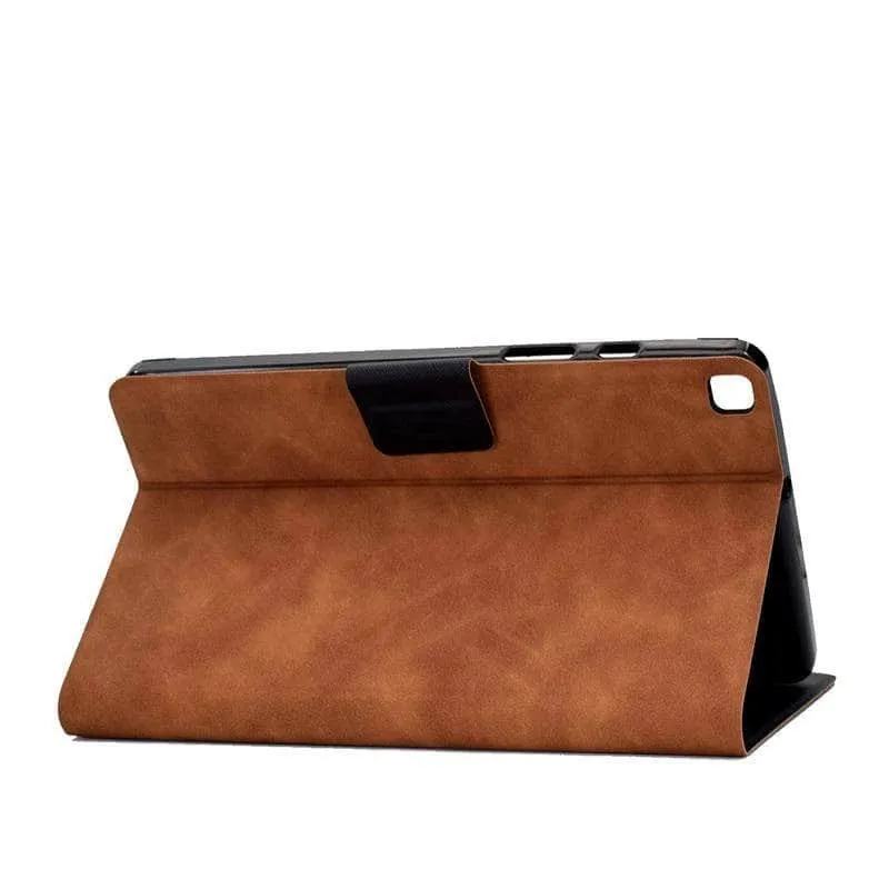 Galaxy Tab A7 Lite T220 T225 Business Thin Leather Case