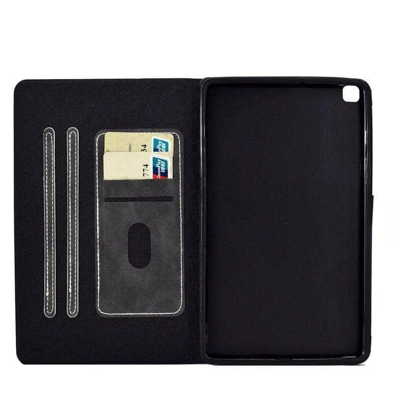 Galaxy Tab A7 Lite T220 T225 Business Thin Leather Case