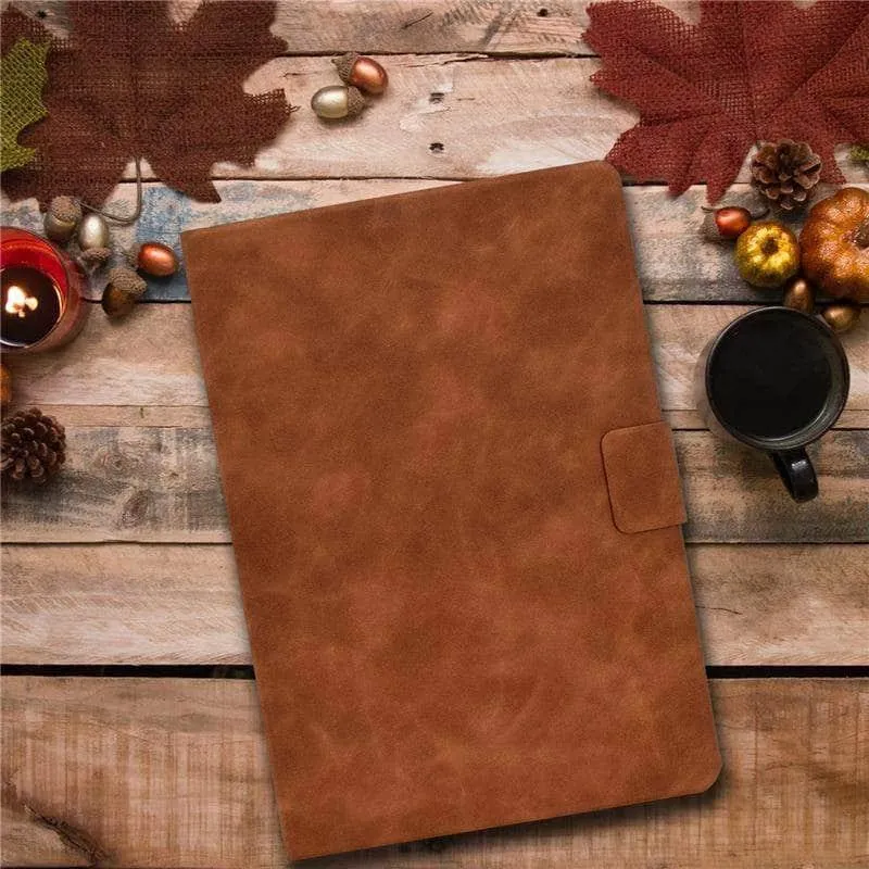 Galaxy Tab A7 Lite T220 T225 Business Thin Leather Case