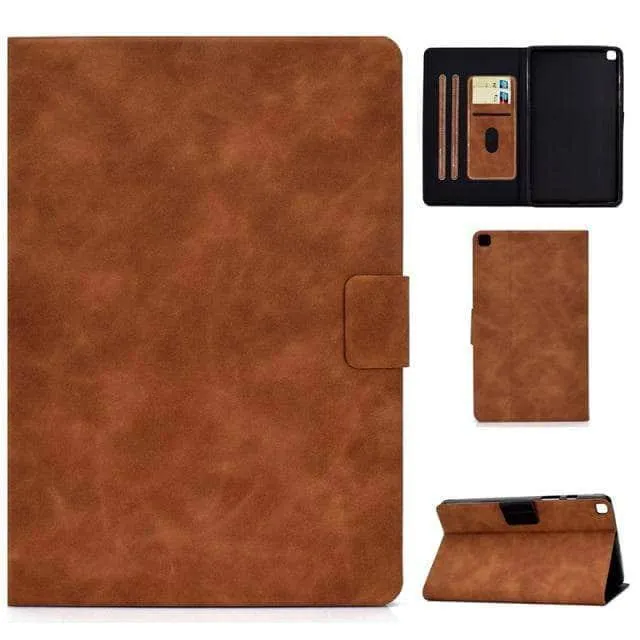 Galaxy Tab A7 Lite T220 T225 Business Thin Leather Case
