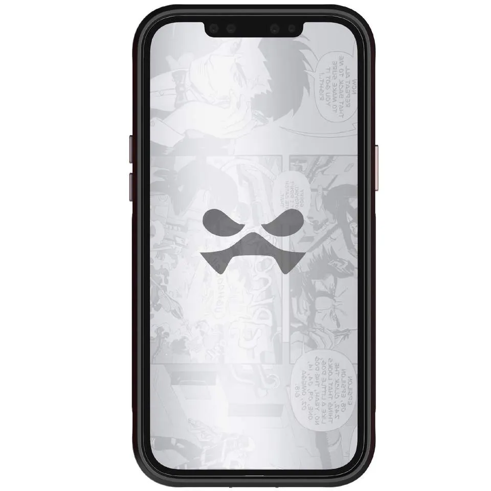 Ghostek Atomic Slim 3 Aluminum Tough Case Cover for Apple iPhone 12 Pro Max - Red