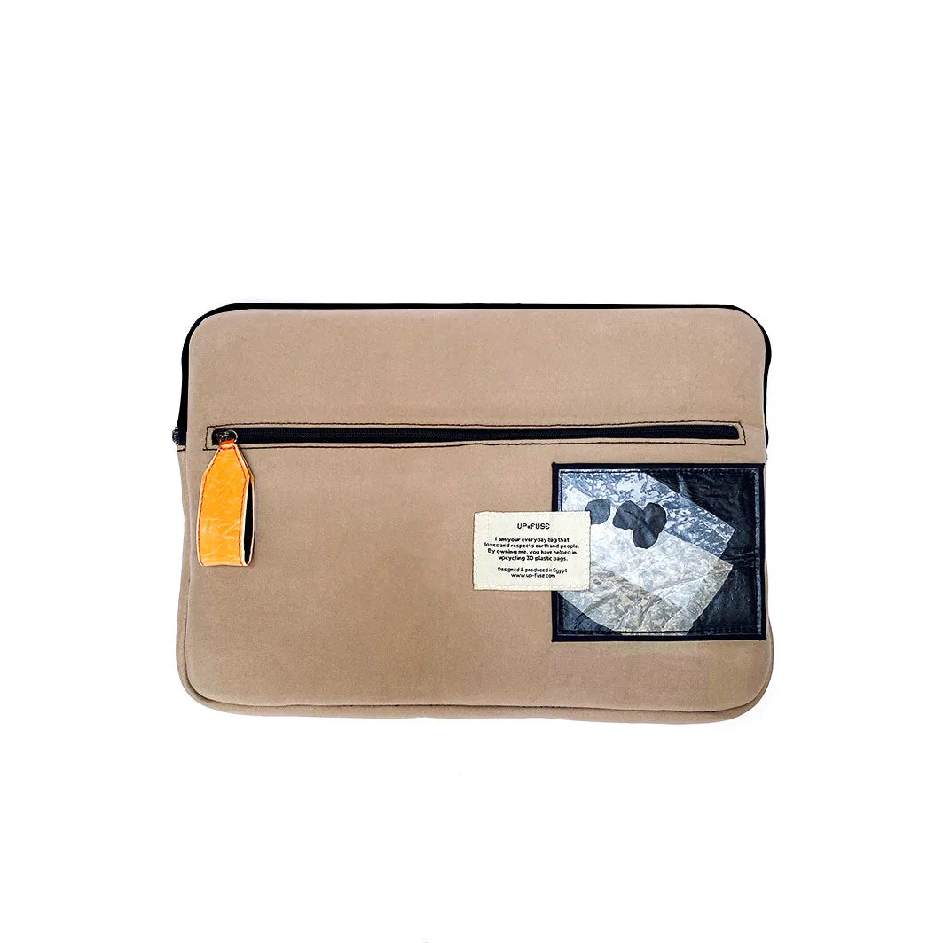 Grip Laptop Sleeve - Beige Monopoly