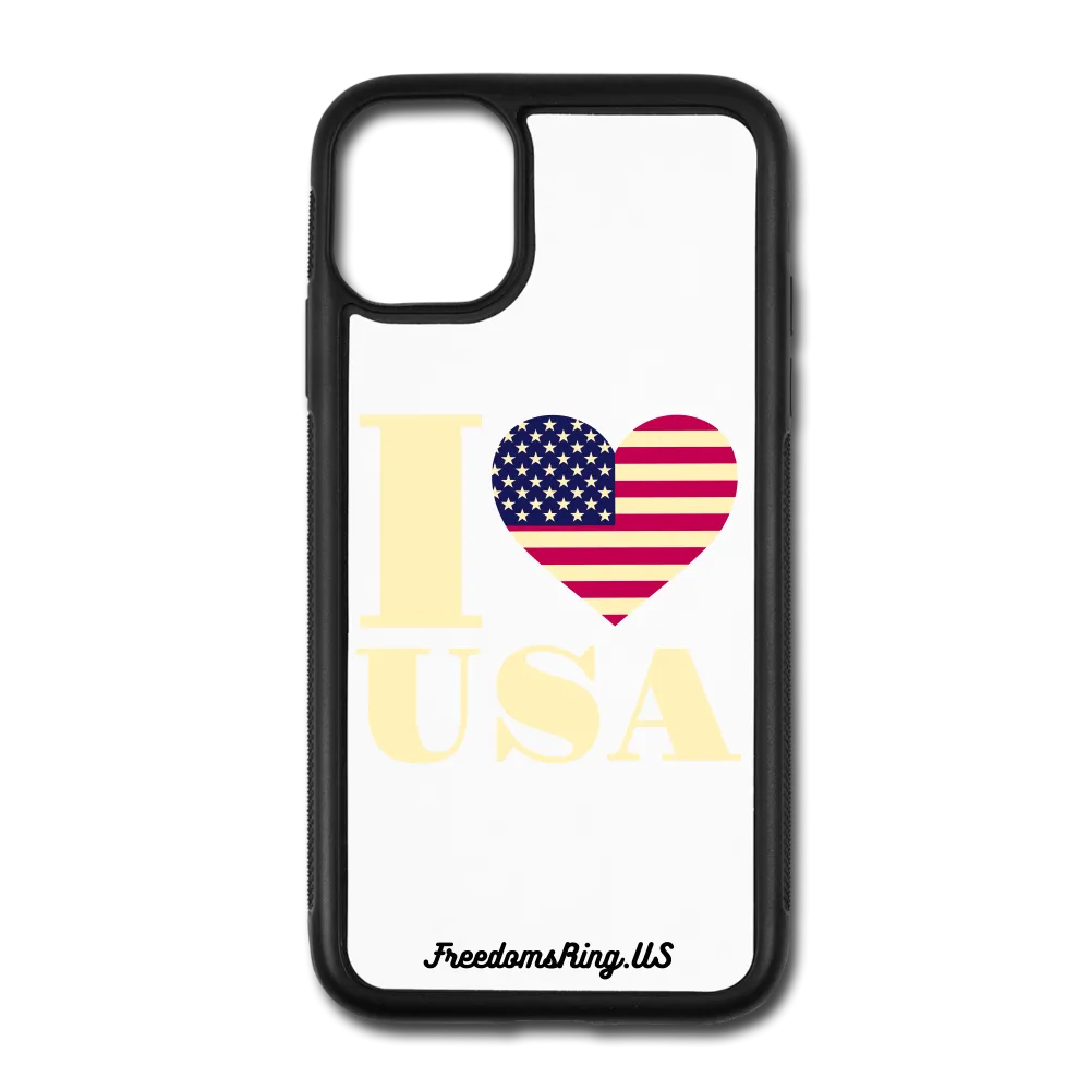 I LOVE USA - iPhone 11 Case