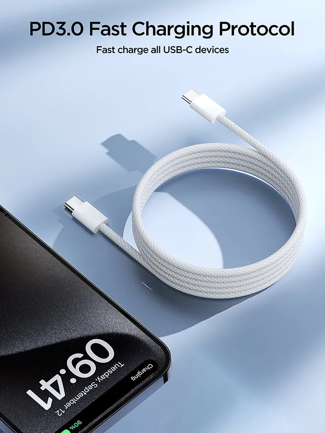 Joyroom S-A45 | Type-C to Type-C Mobile Cable | Fast Charge 60W PD