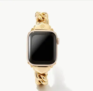Kendra Scott Whitley Gold Chain Watch Band S/M