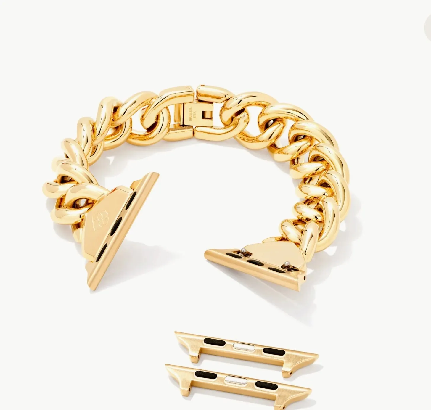 Kendra Scott Whitley Gold Chain Watch Band S/M