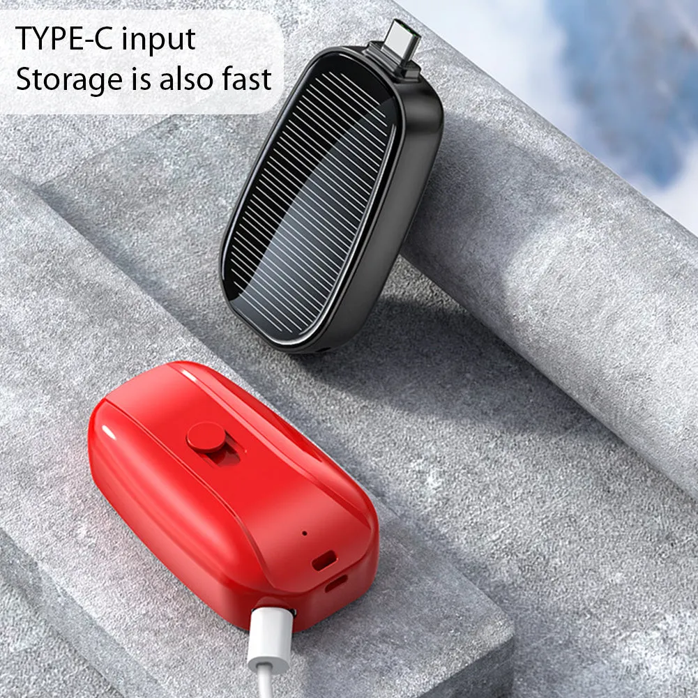 Keychain Emergency Portable Solar Powerbank