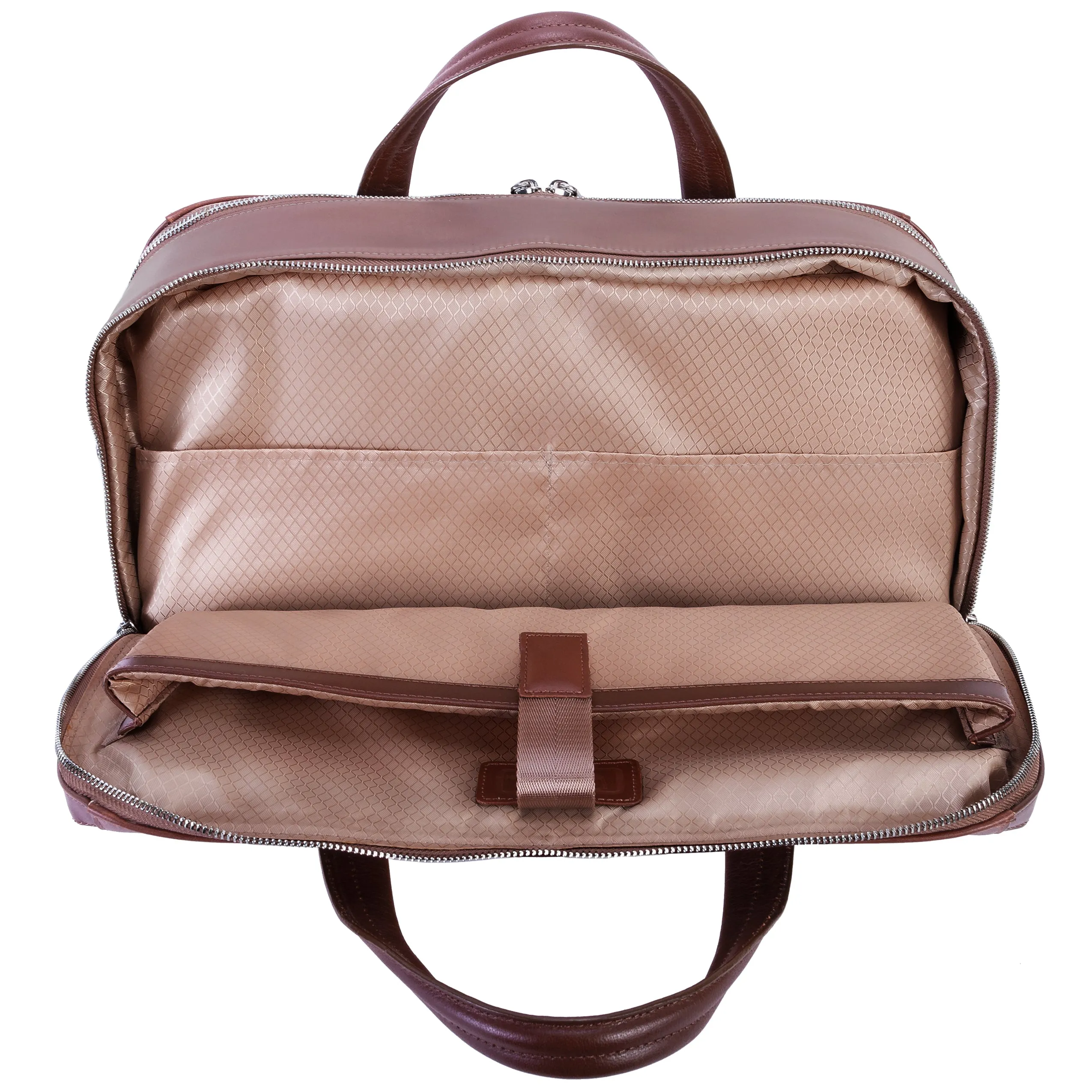 McKlein HARPSWELL 17" Nylon Dual Compartment Laptop Briefcase