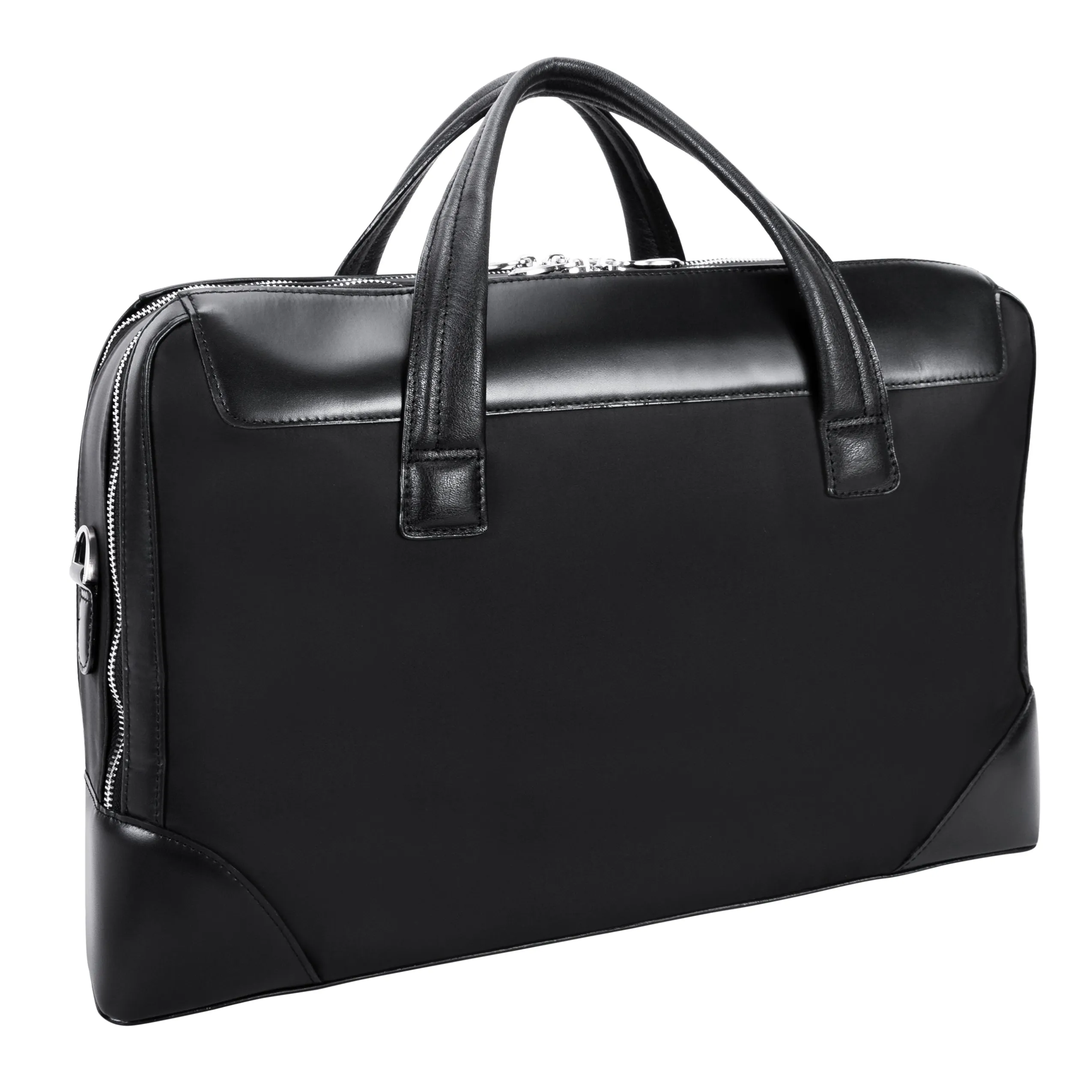 McKlein HARPSWELL 17" Nylon Dual Compartment Laptop Briefcase