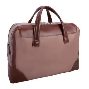 McKlein HARPSWELL 17" Nylon Dual Compartment Laptop Briefcase