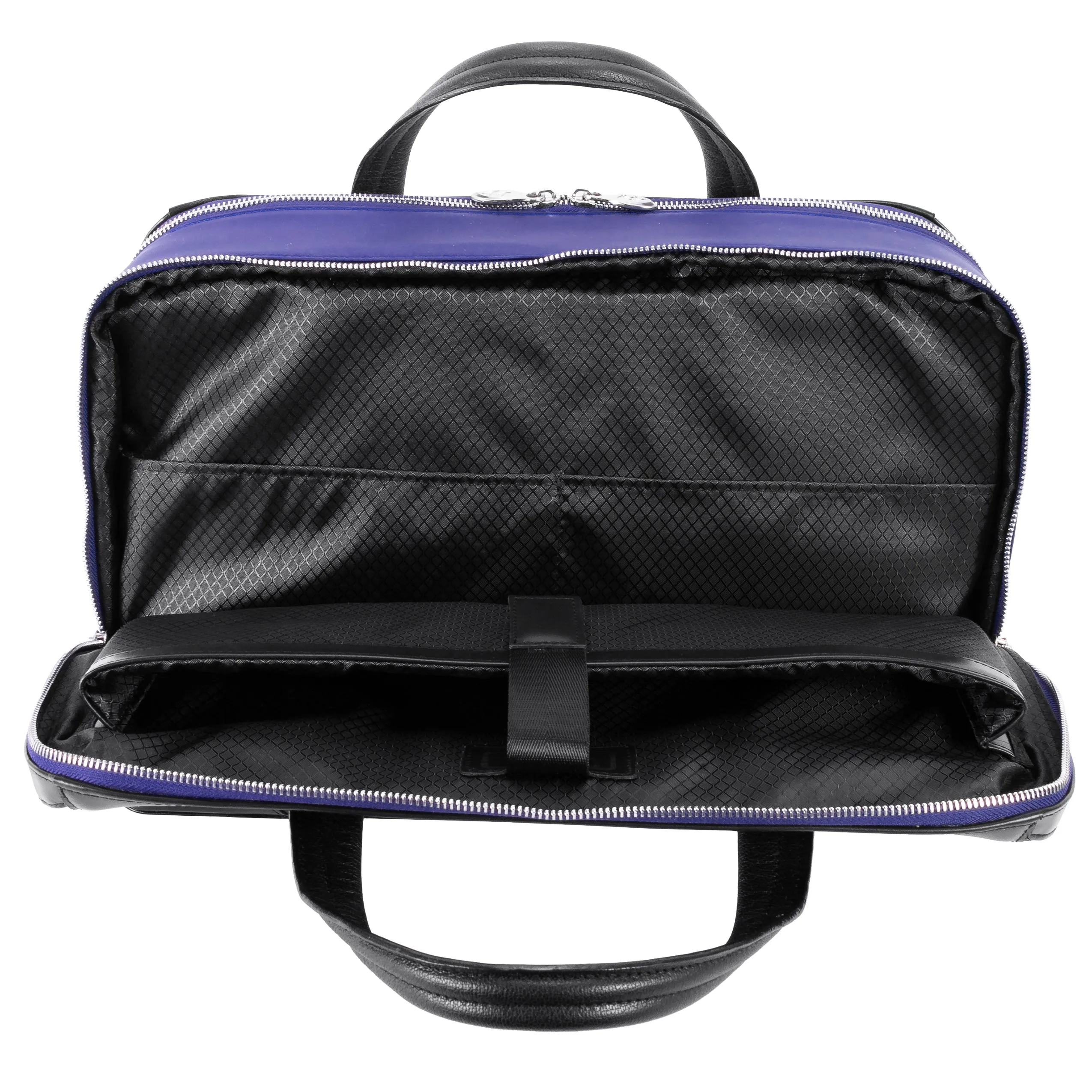 McKlein HARPSWELL 17" Nylon Dual Compartment Laptop Briefcase