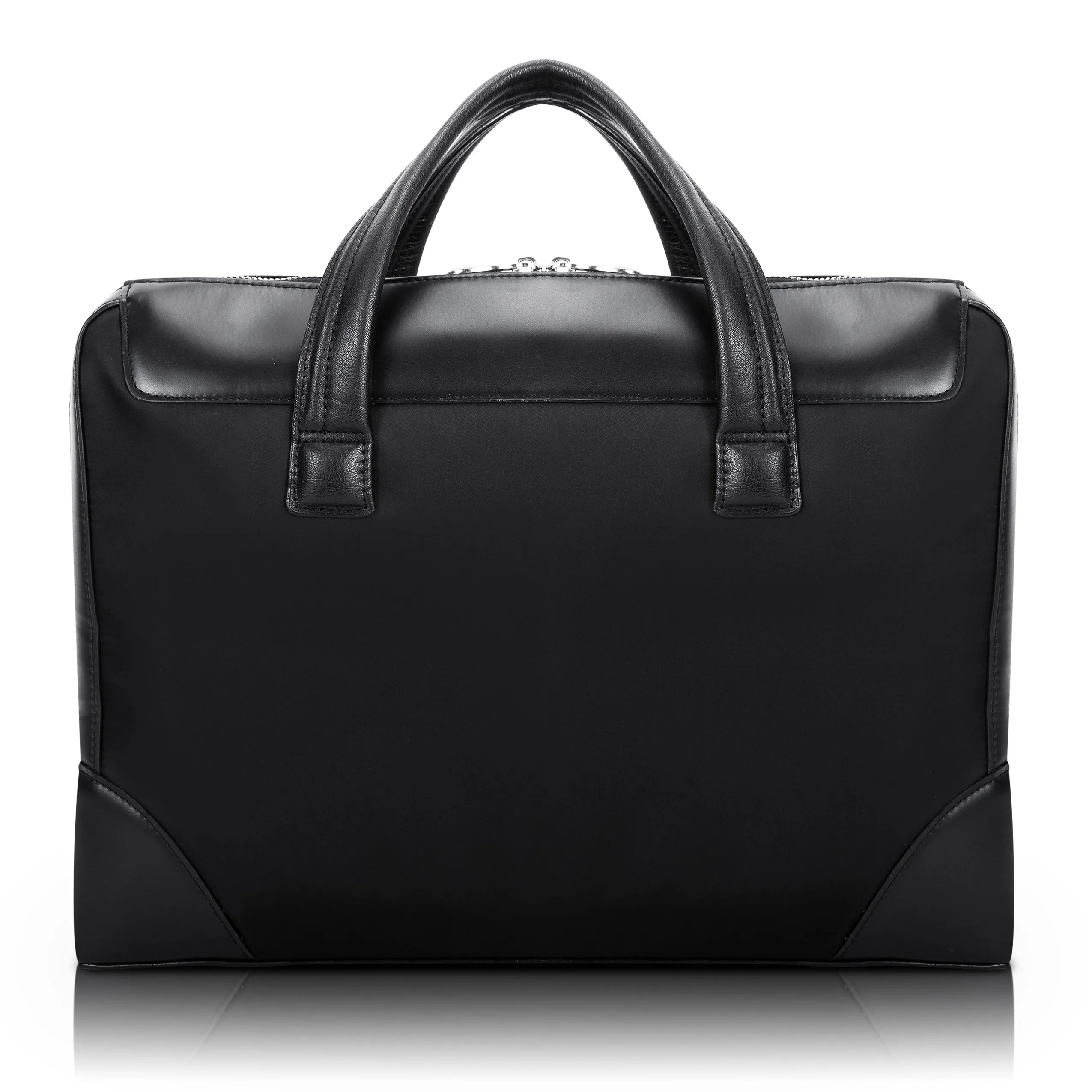 McKlein HARPSWELL 17" Nylon Dual Compartment Laptop Briefcase