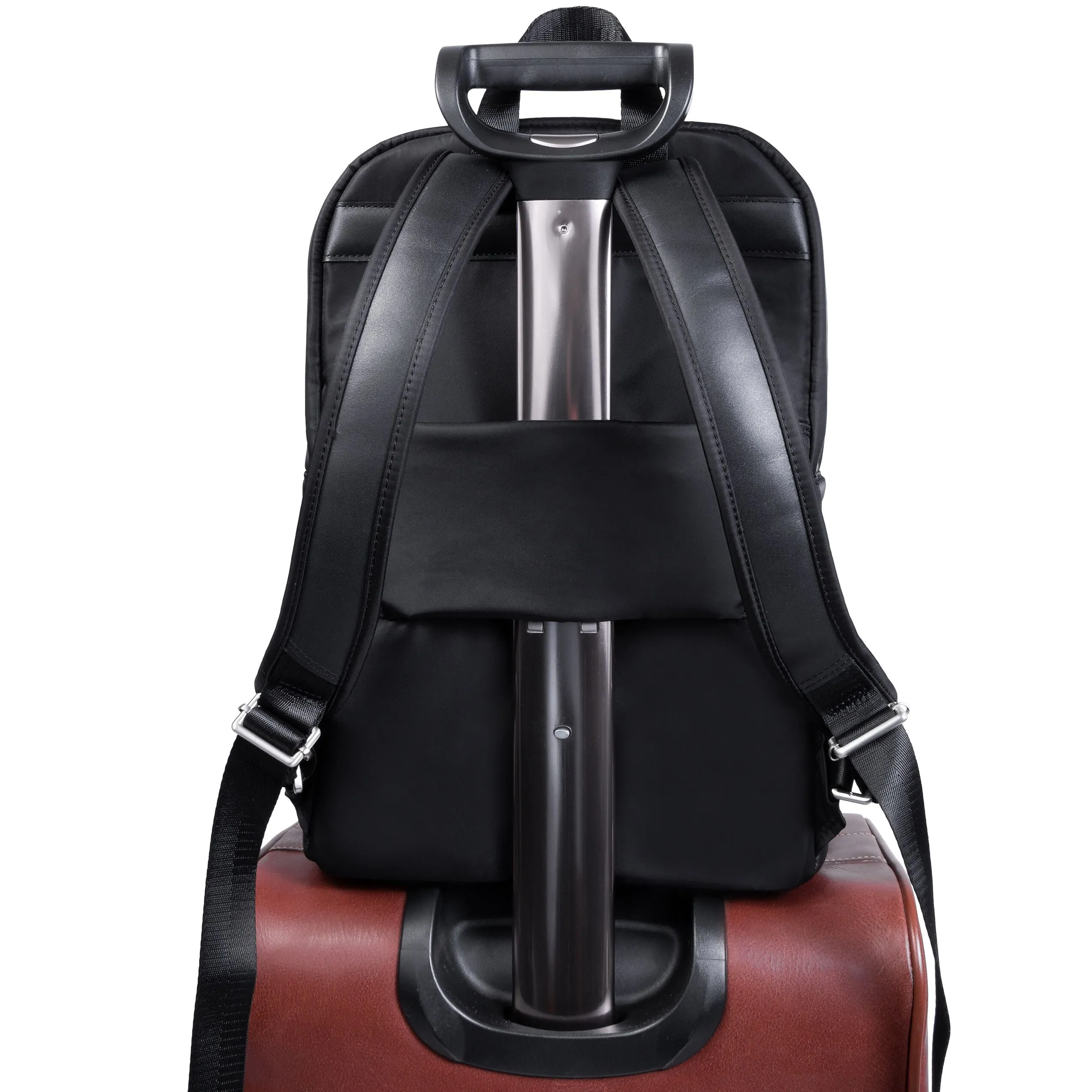 McKlein USA Brooklyn Nylon Contour Backpack Assorted Colors