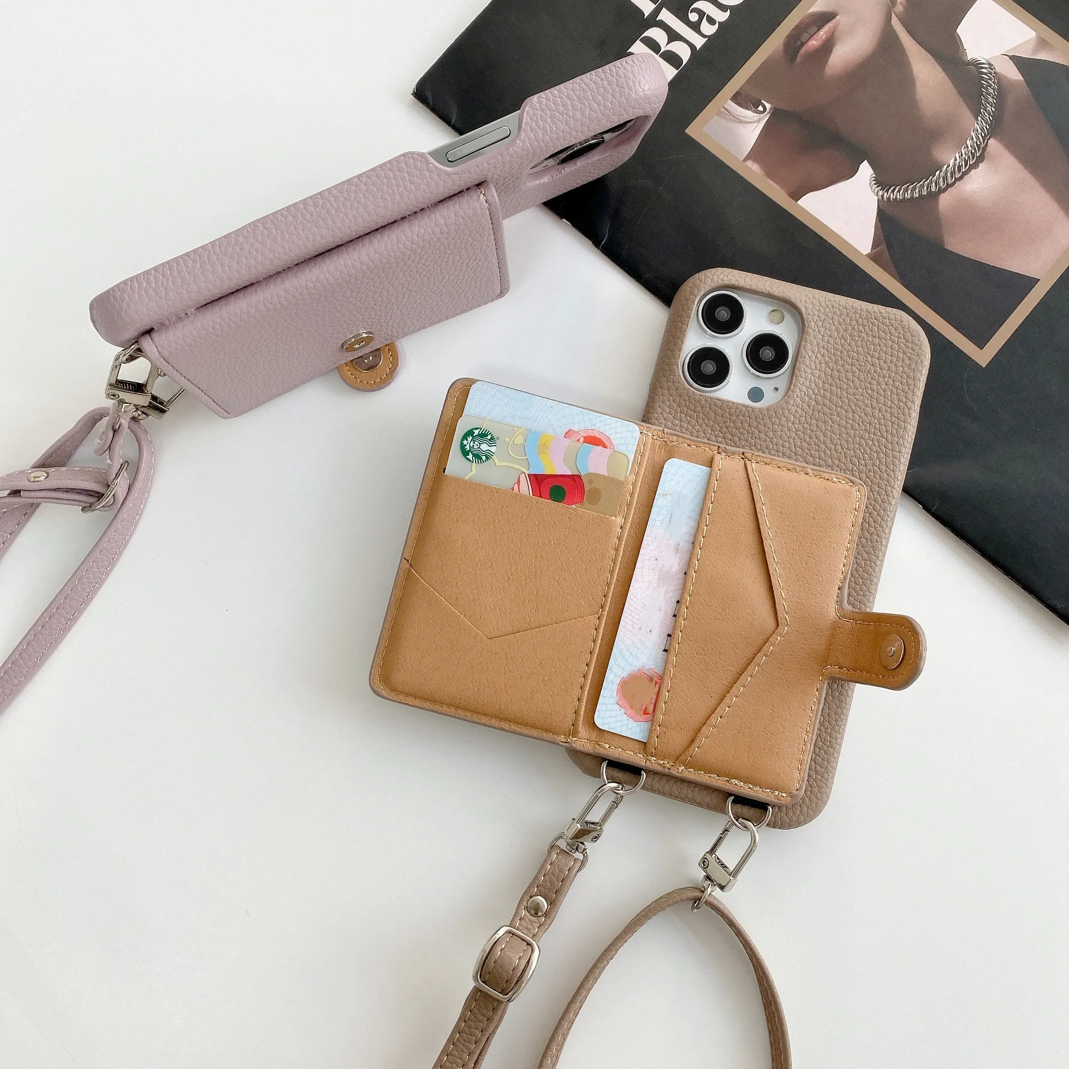 Necklace Lanyard Strap Chain Phone Case For iPhone 13 Pro Max 12 11 14 XS X XR Mini SE 2  7 8 Plus