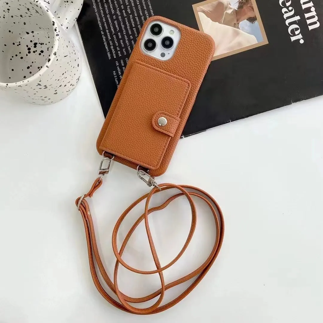 Necklace Lanyard Strap Chain Phone Case For iPhone 13 Pro Max 12 11 14 XS X XR Mini SE 2  7 8 Plus