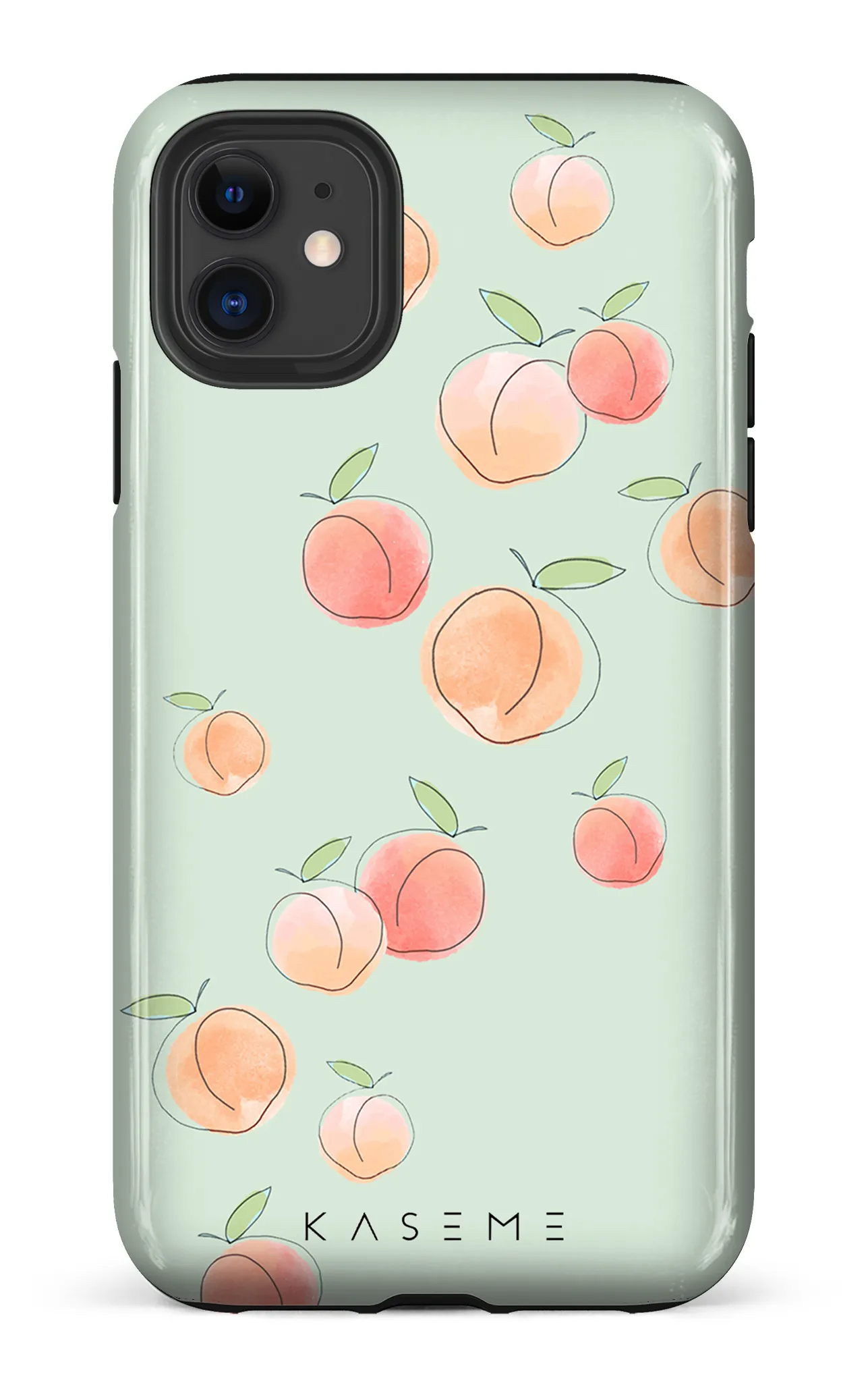 Peachy green