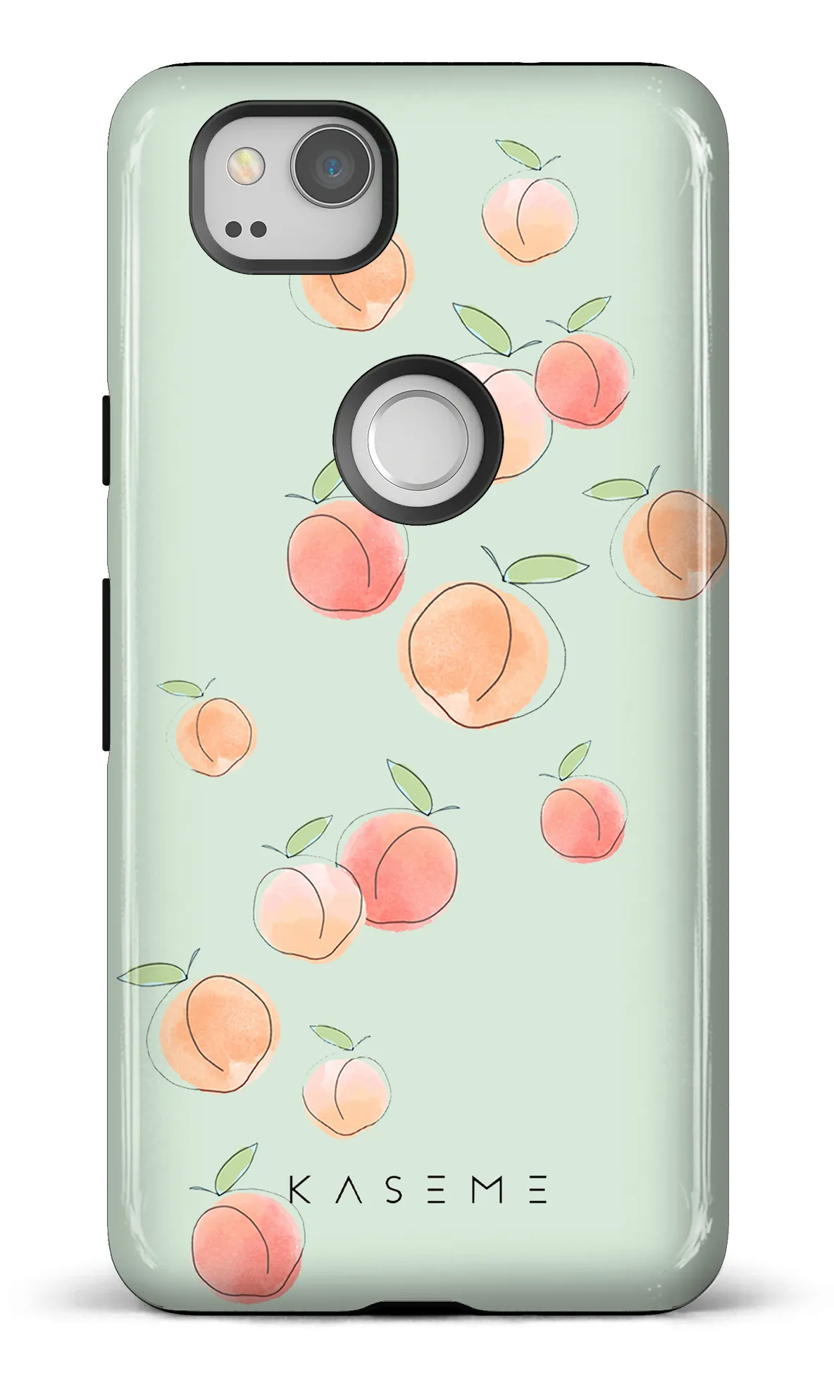 Peachy green