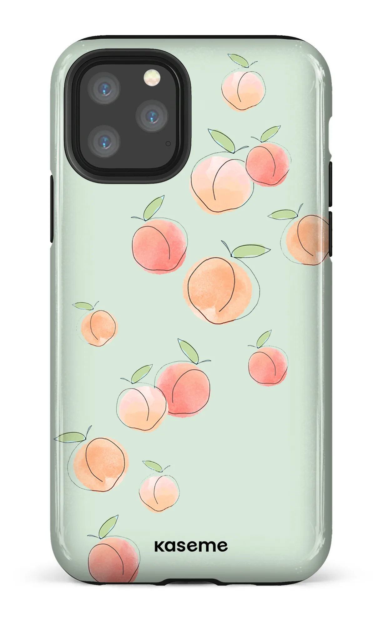 Peachy green