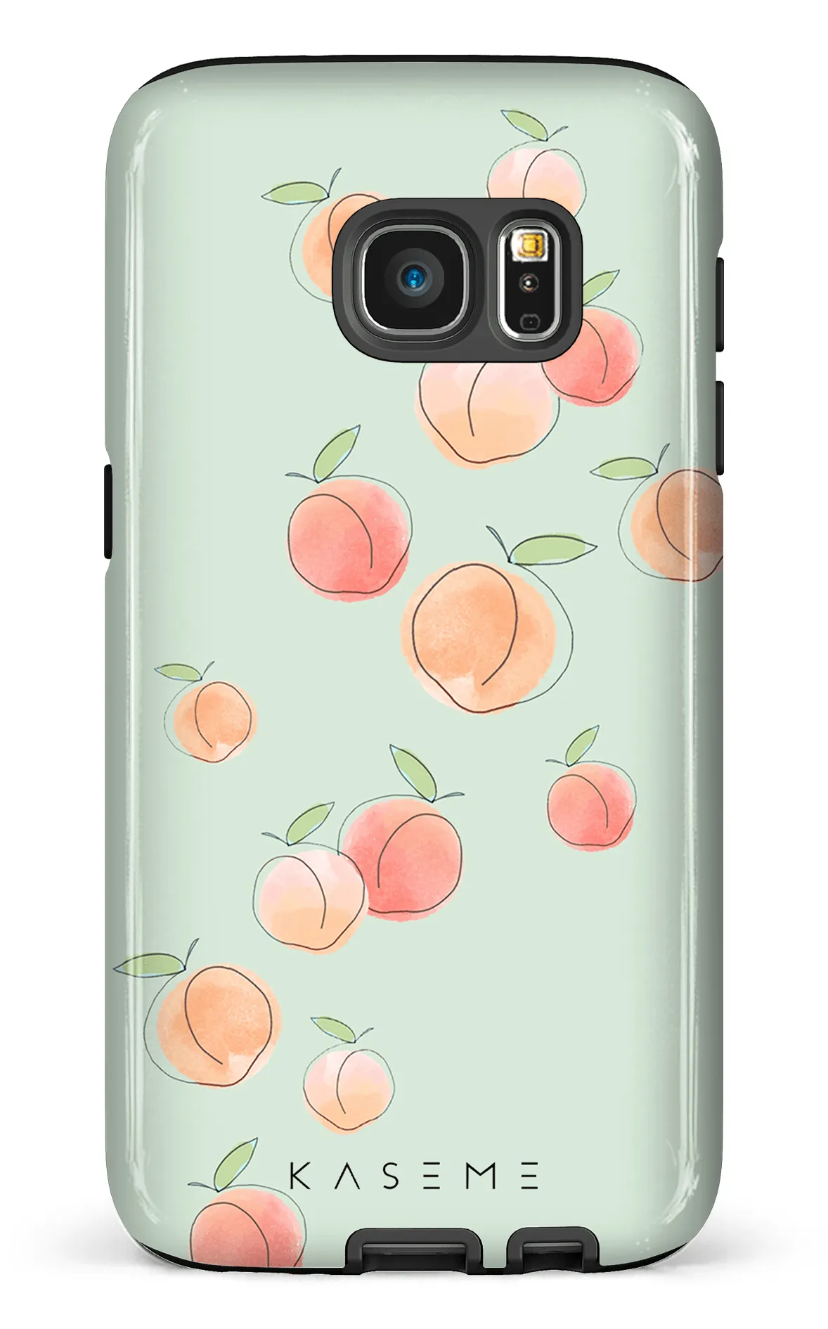 Peachy green