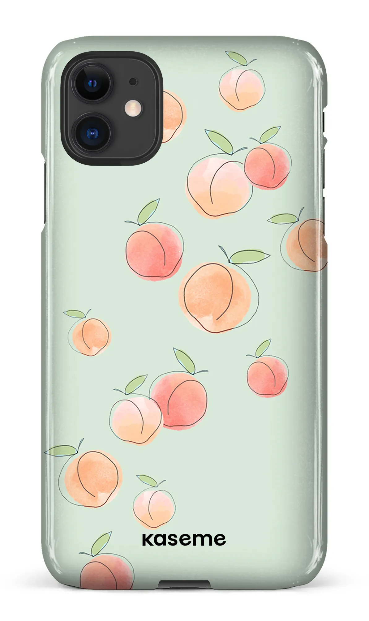 Peachy green