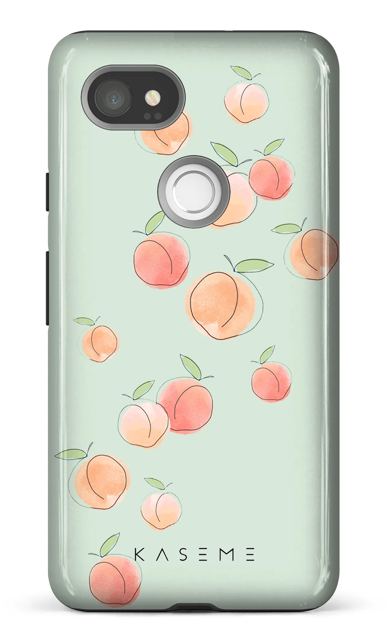 Peachy green