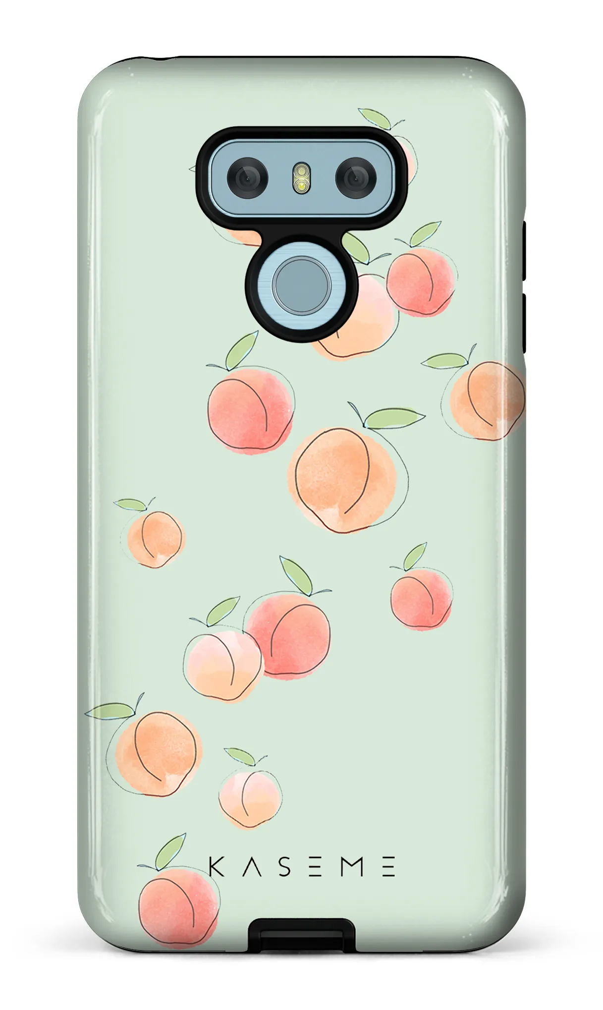 Peachy green