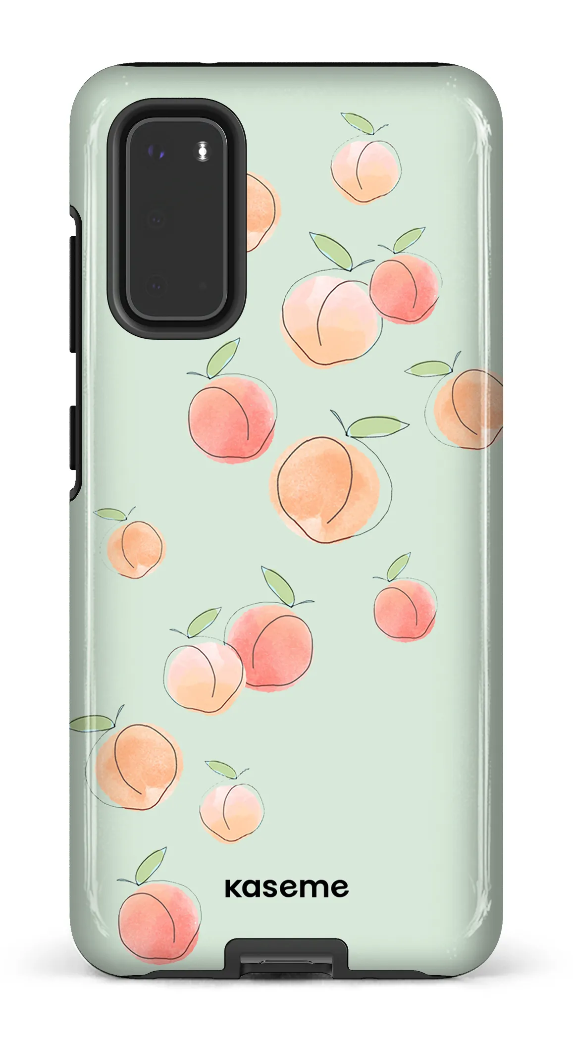 Peachy green