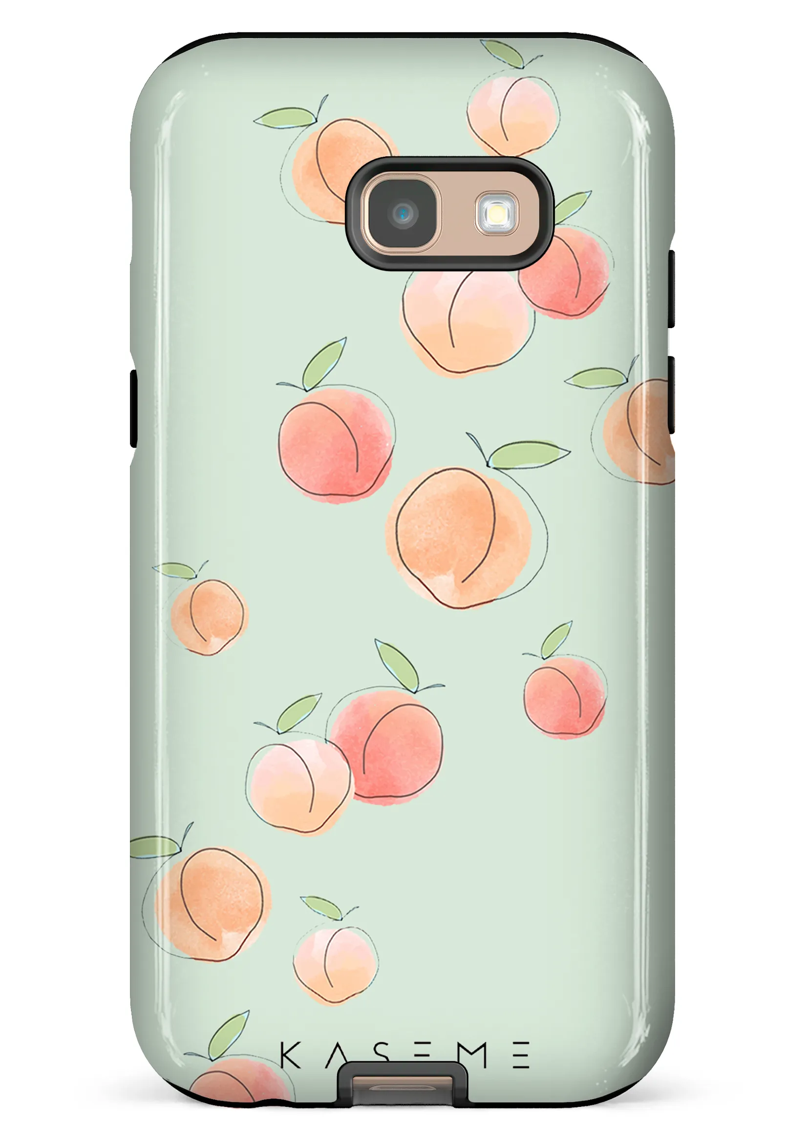 Peachy green