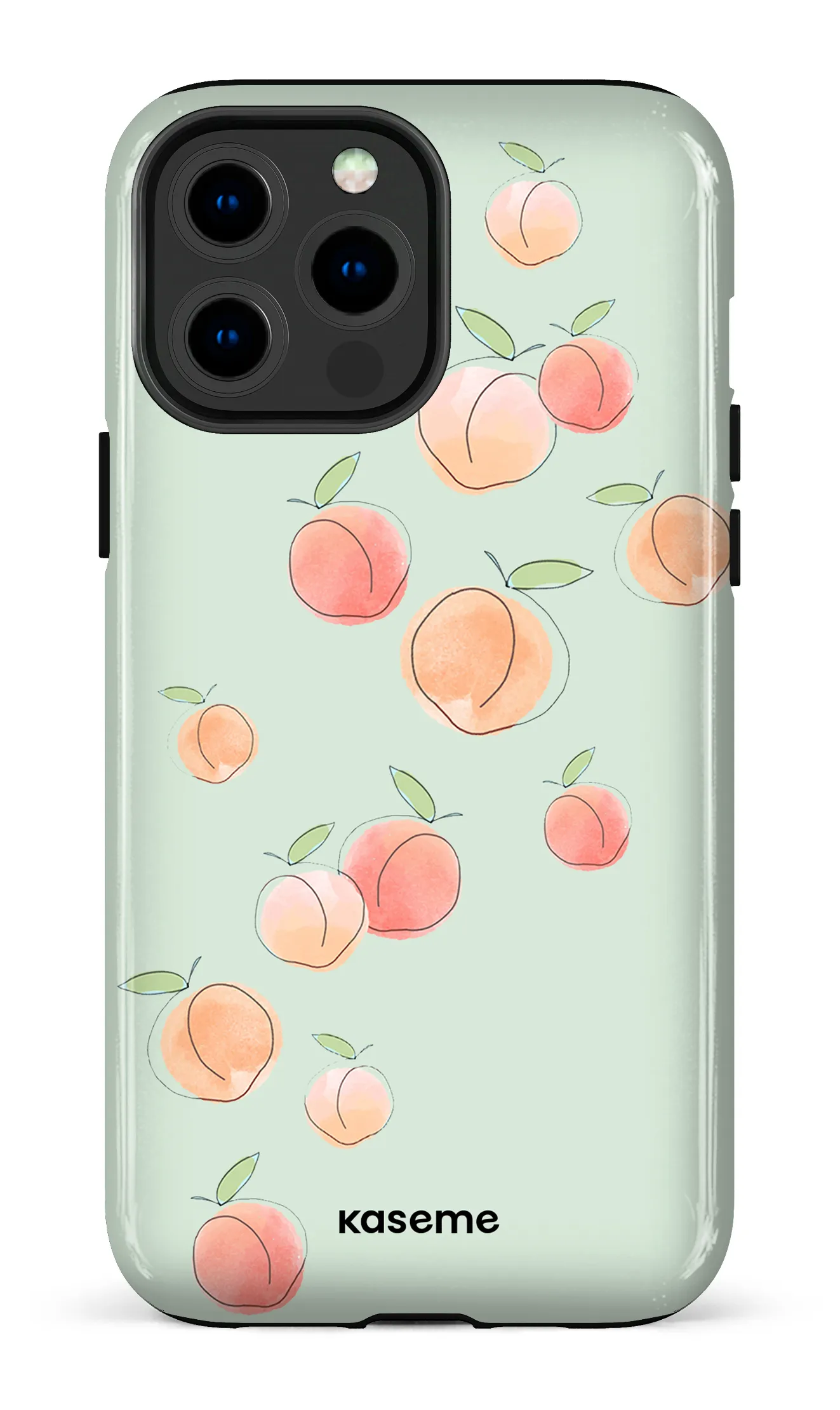 Peachy green