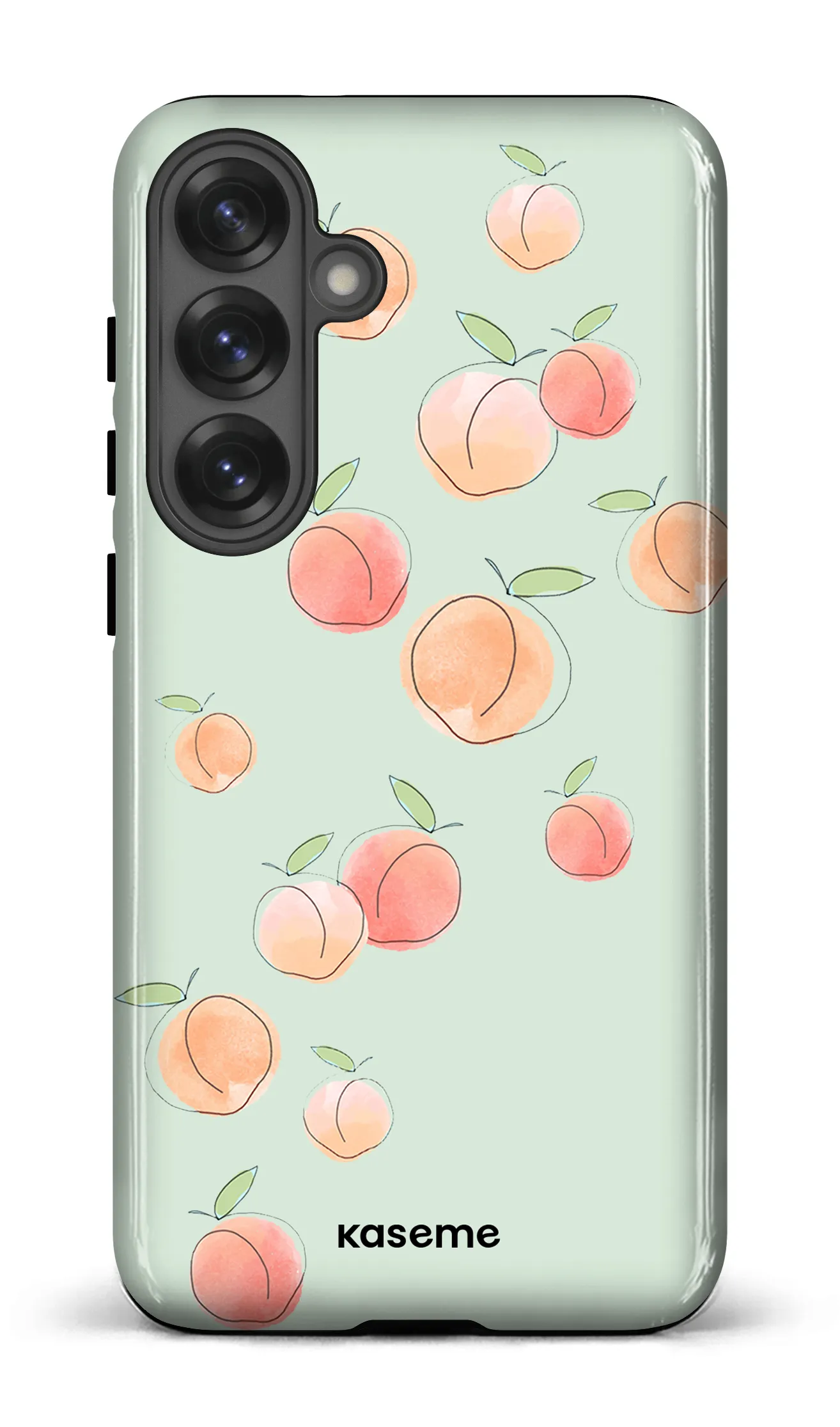 Peachy green