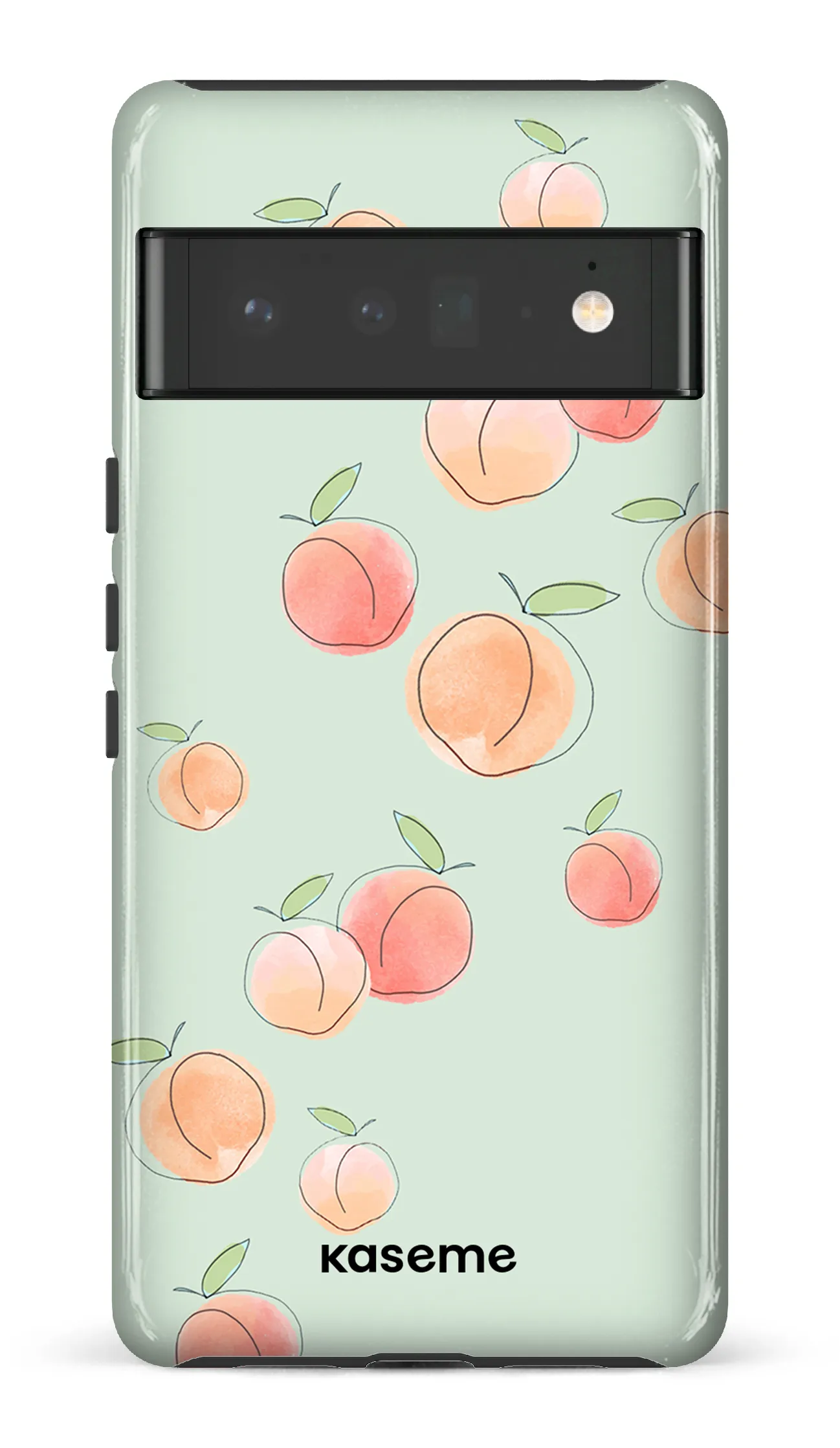Peachy green