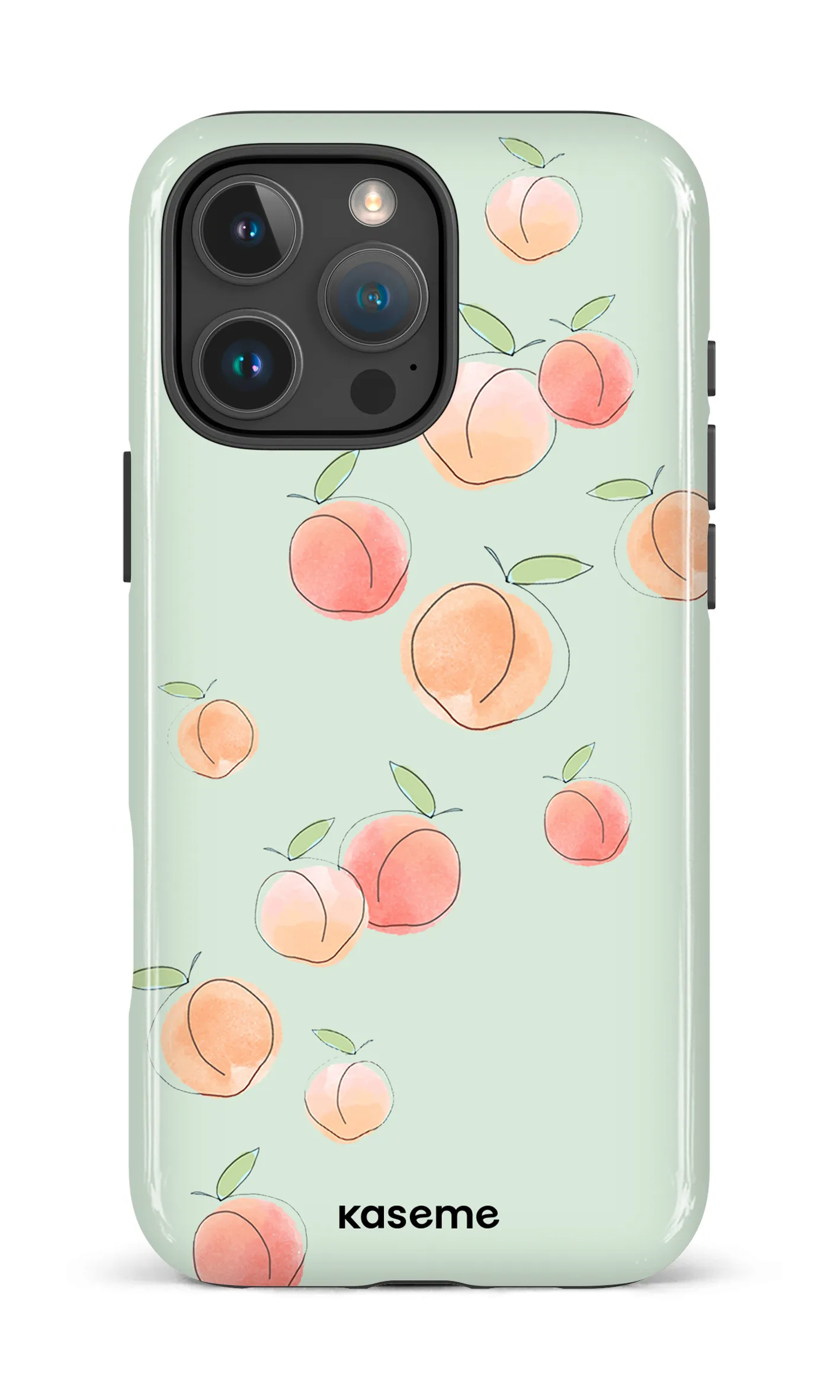 Peachy green