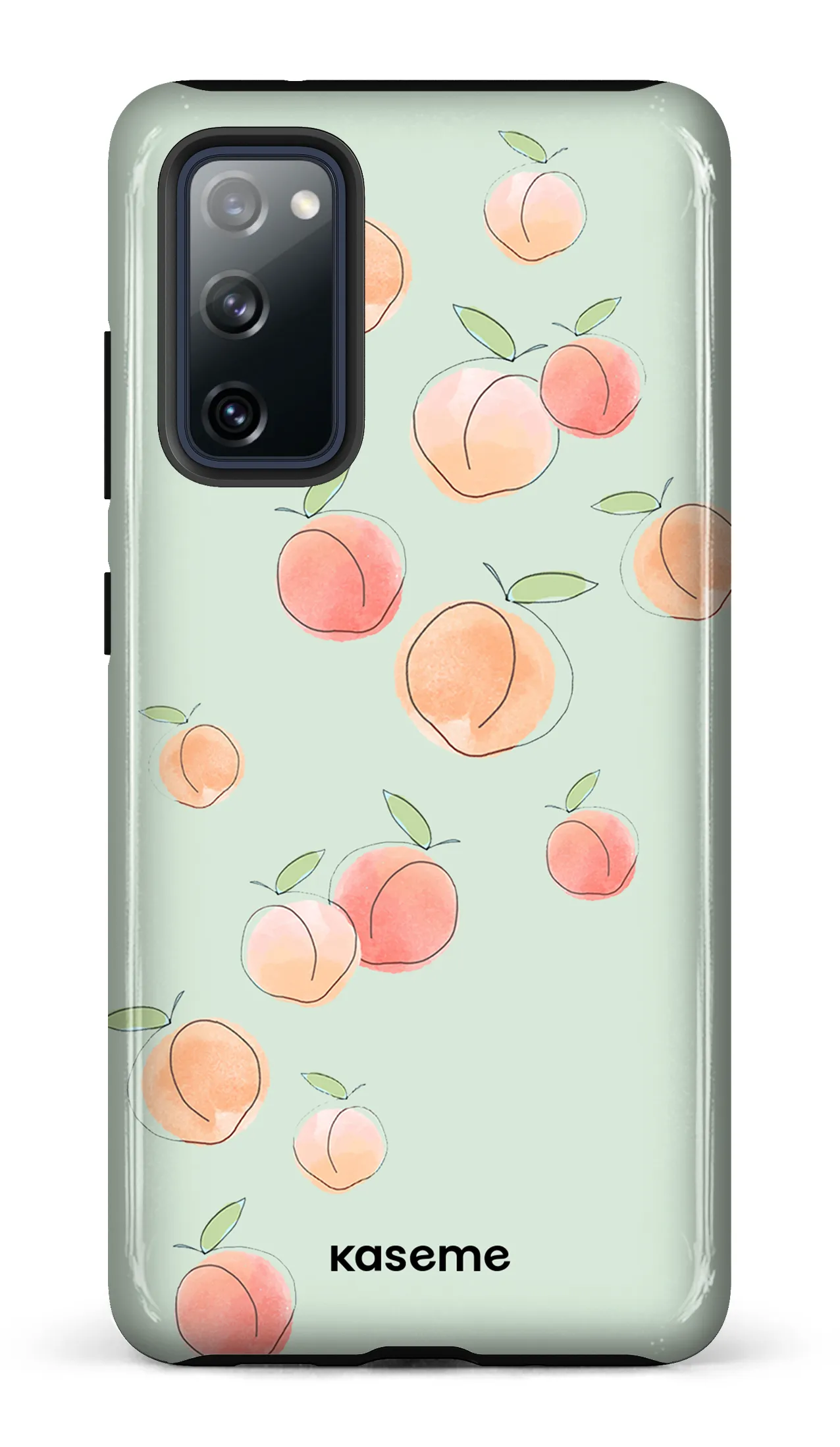 Peachy green