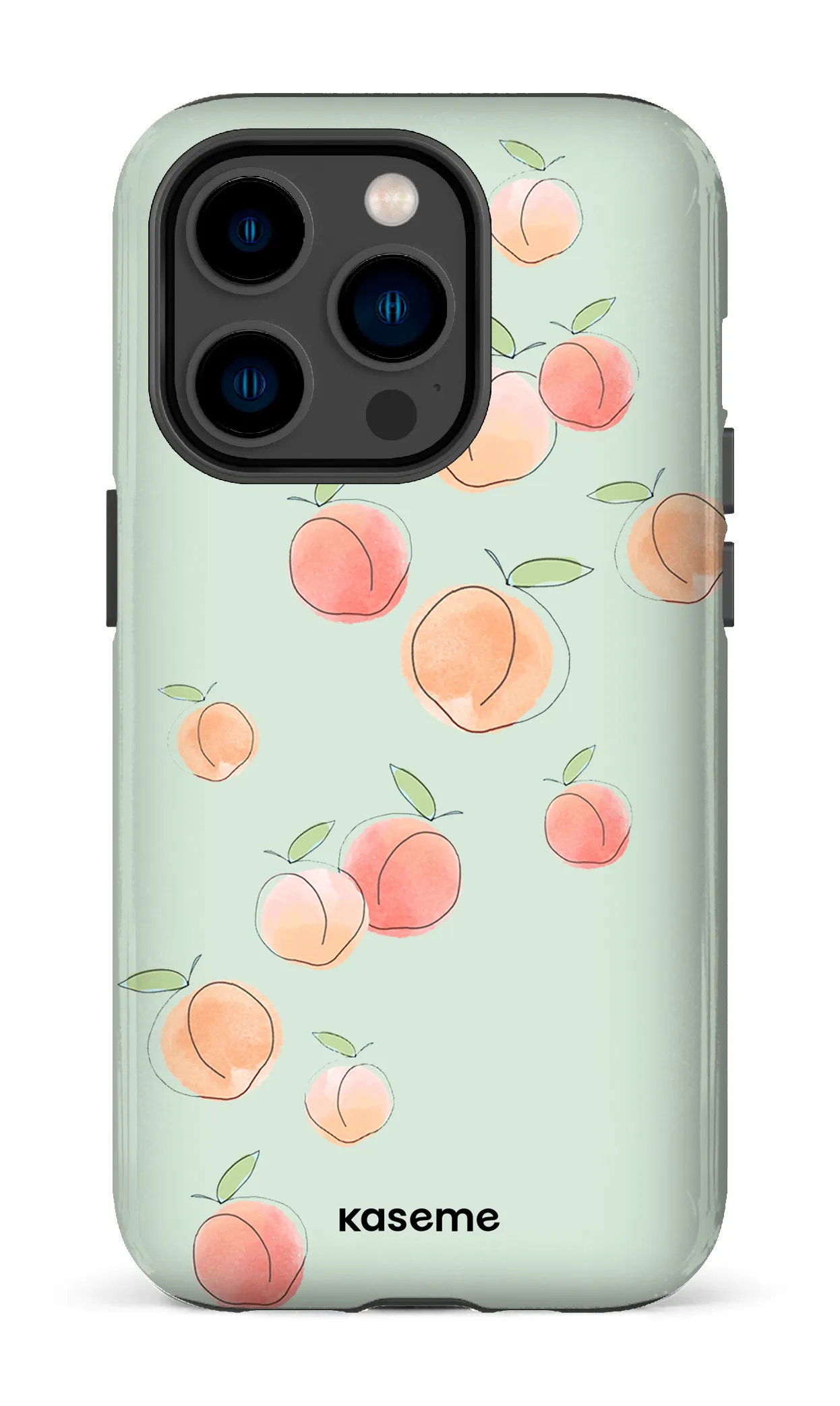 Peachy green