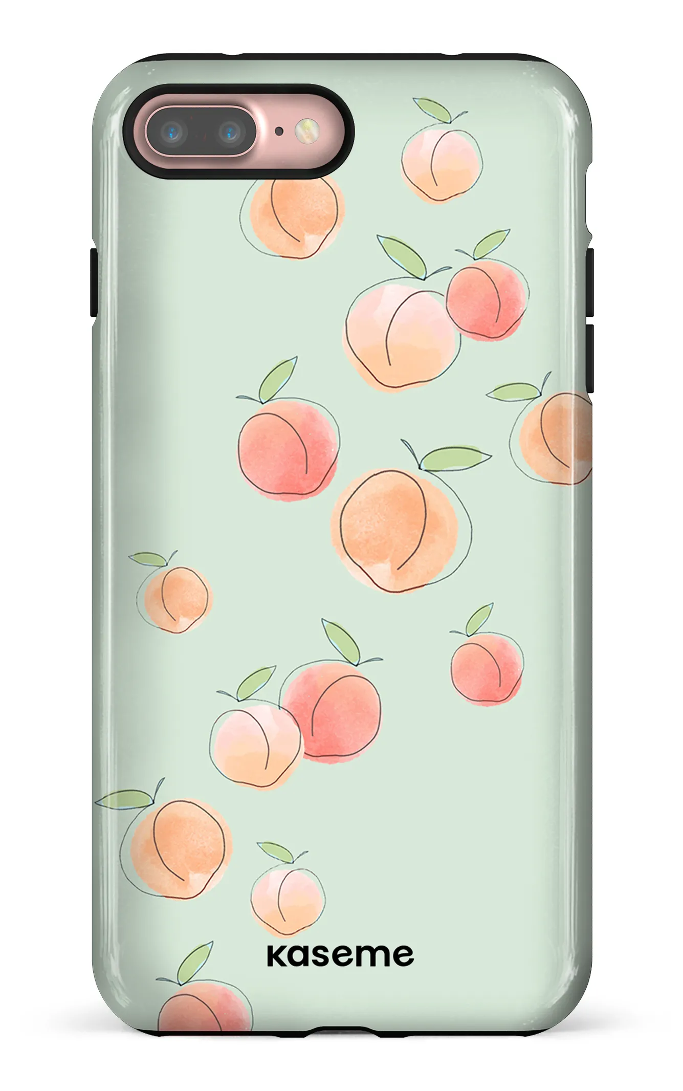 Peachy green