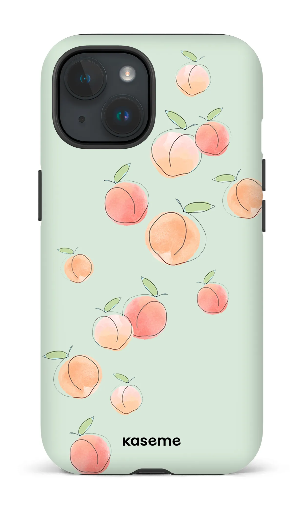 Peachy green