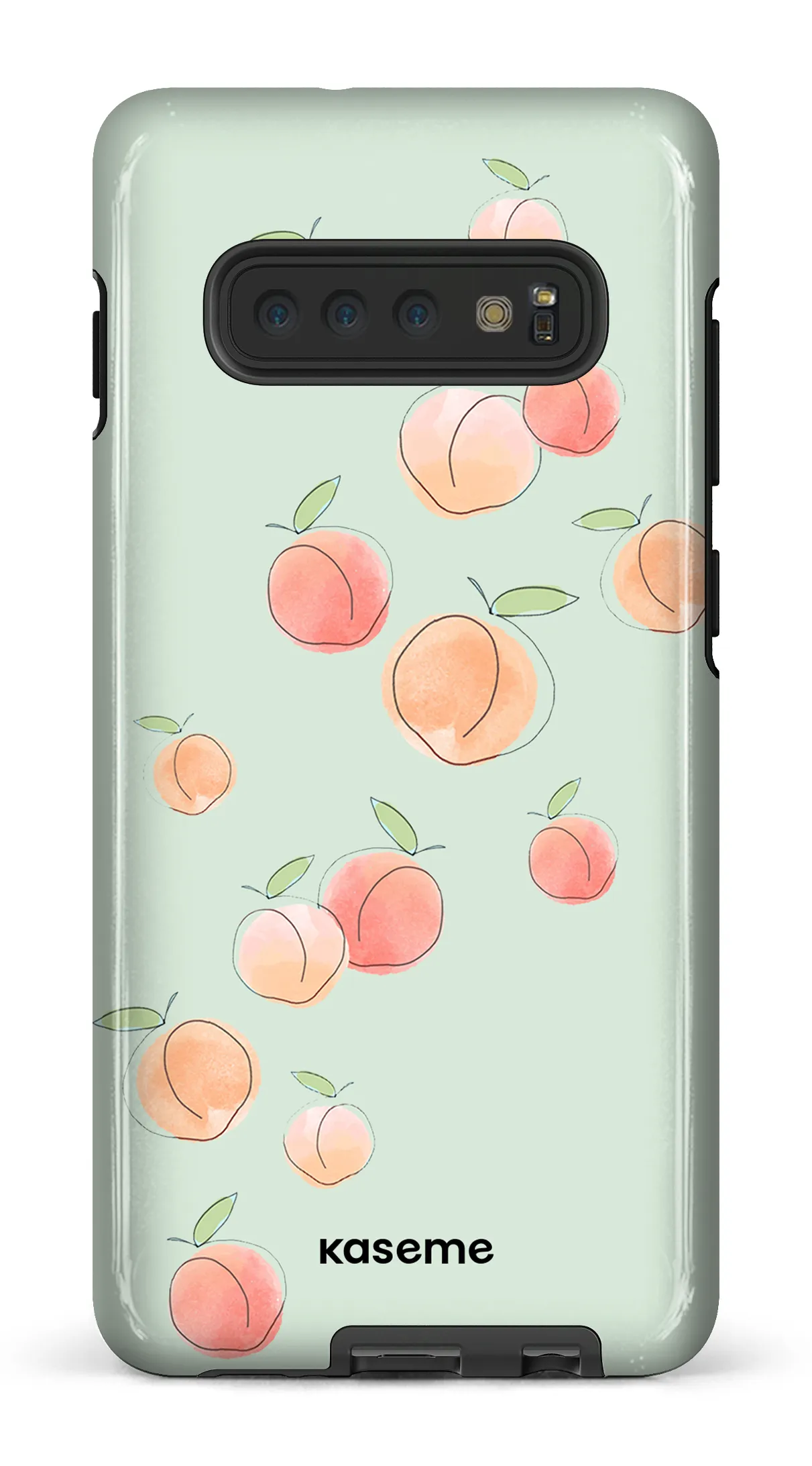 Peachy green