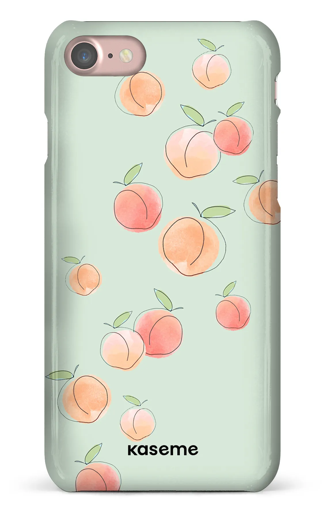 Peachy green
