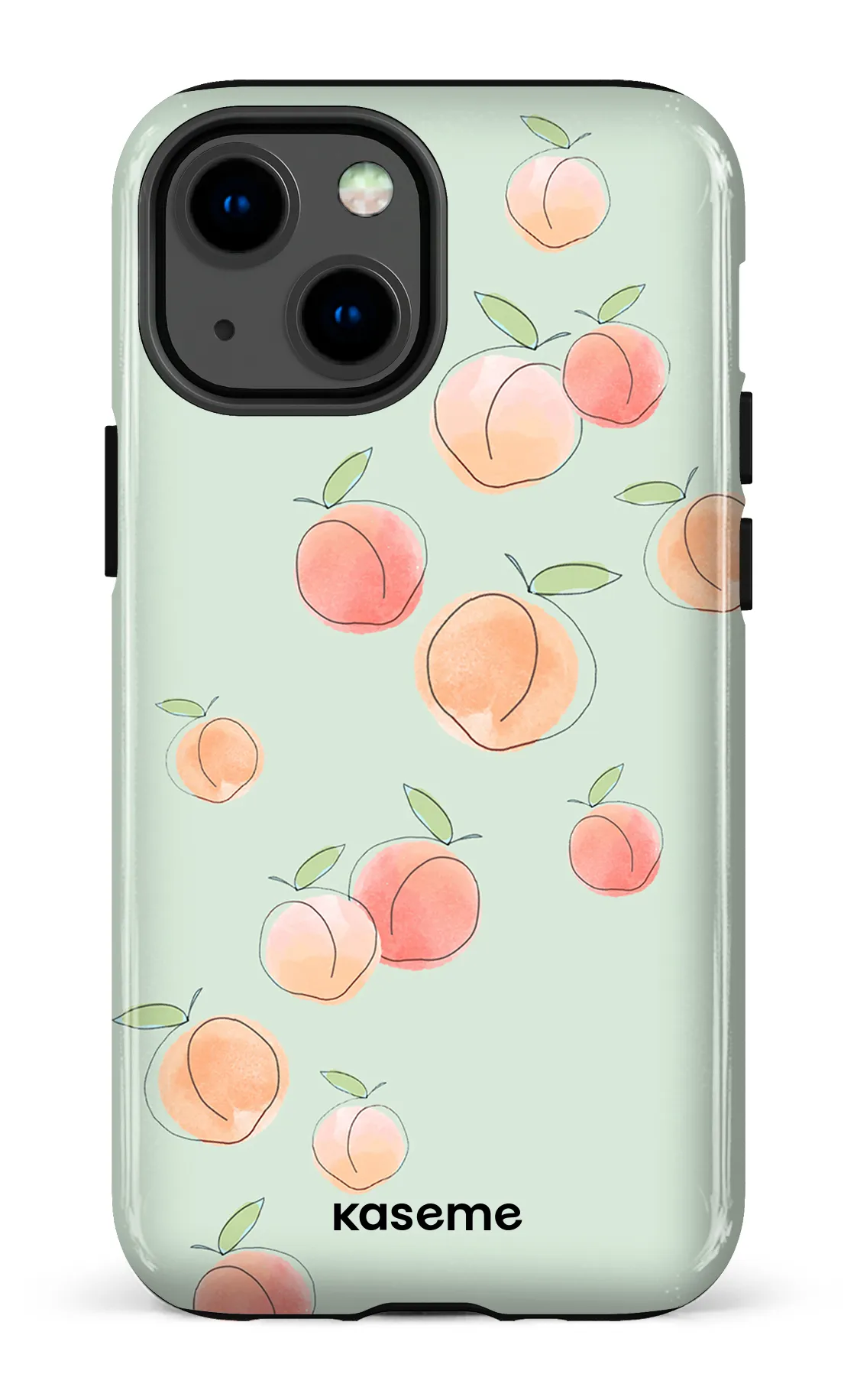 Peachy green