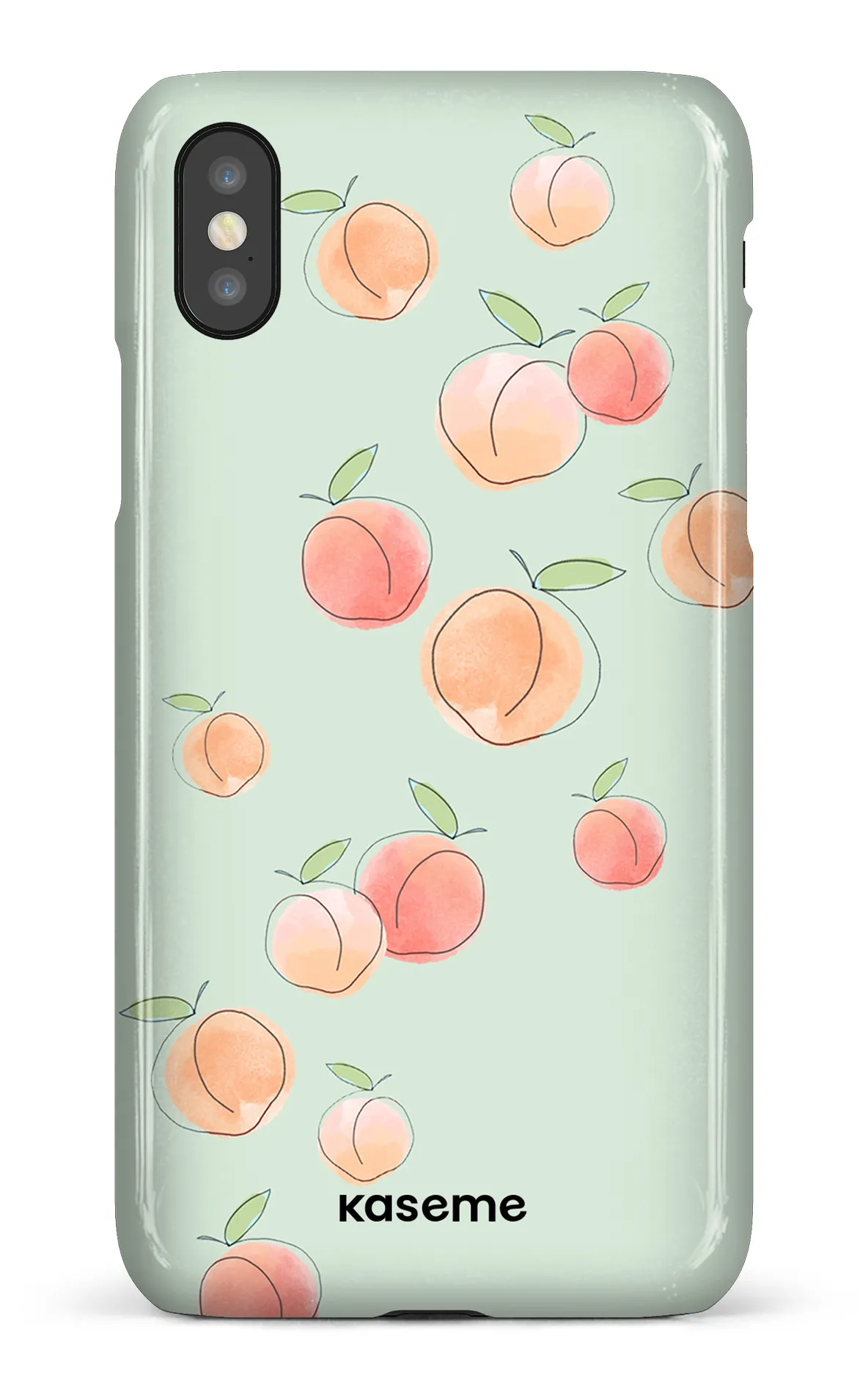 Peachy green