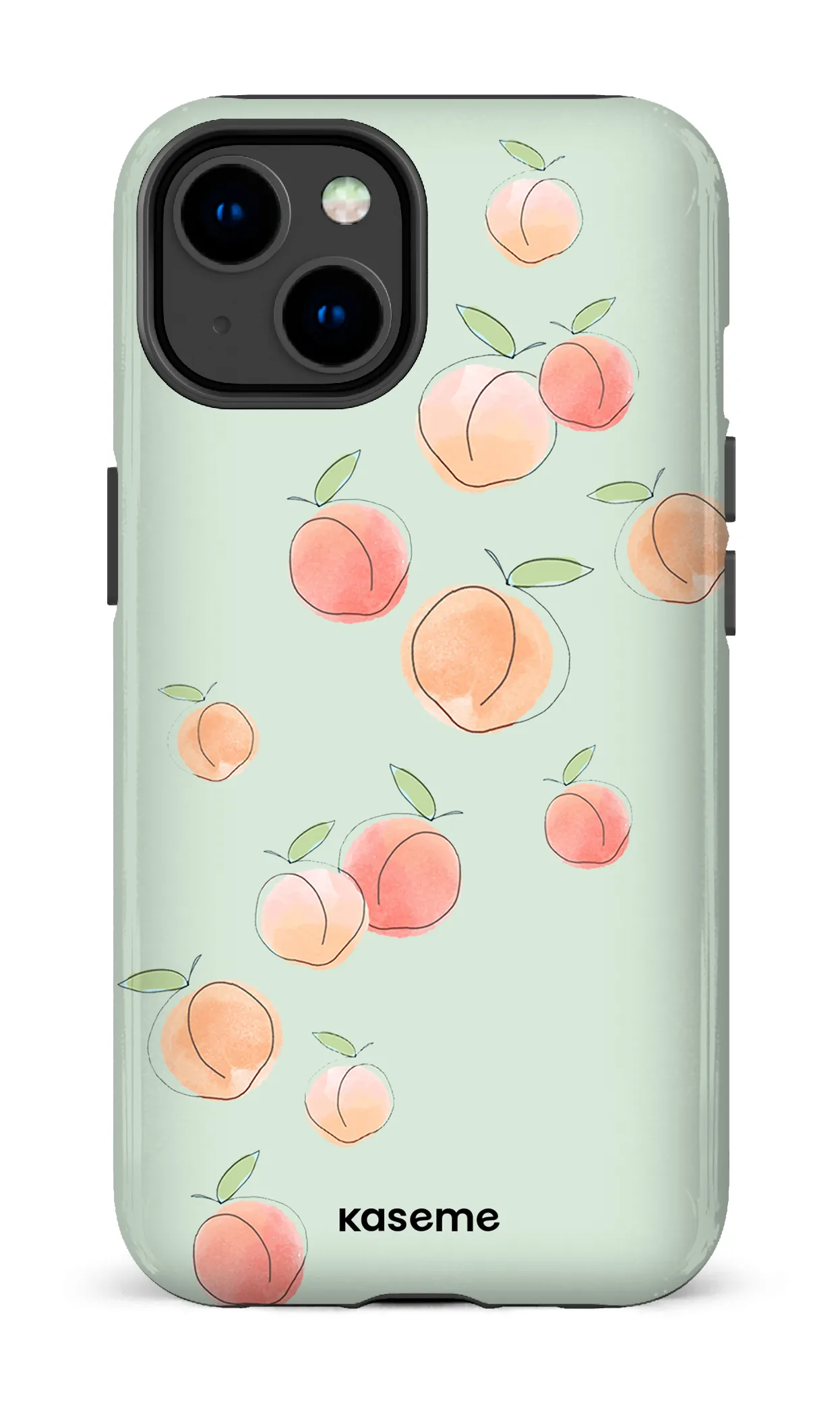 Peachy green
