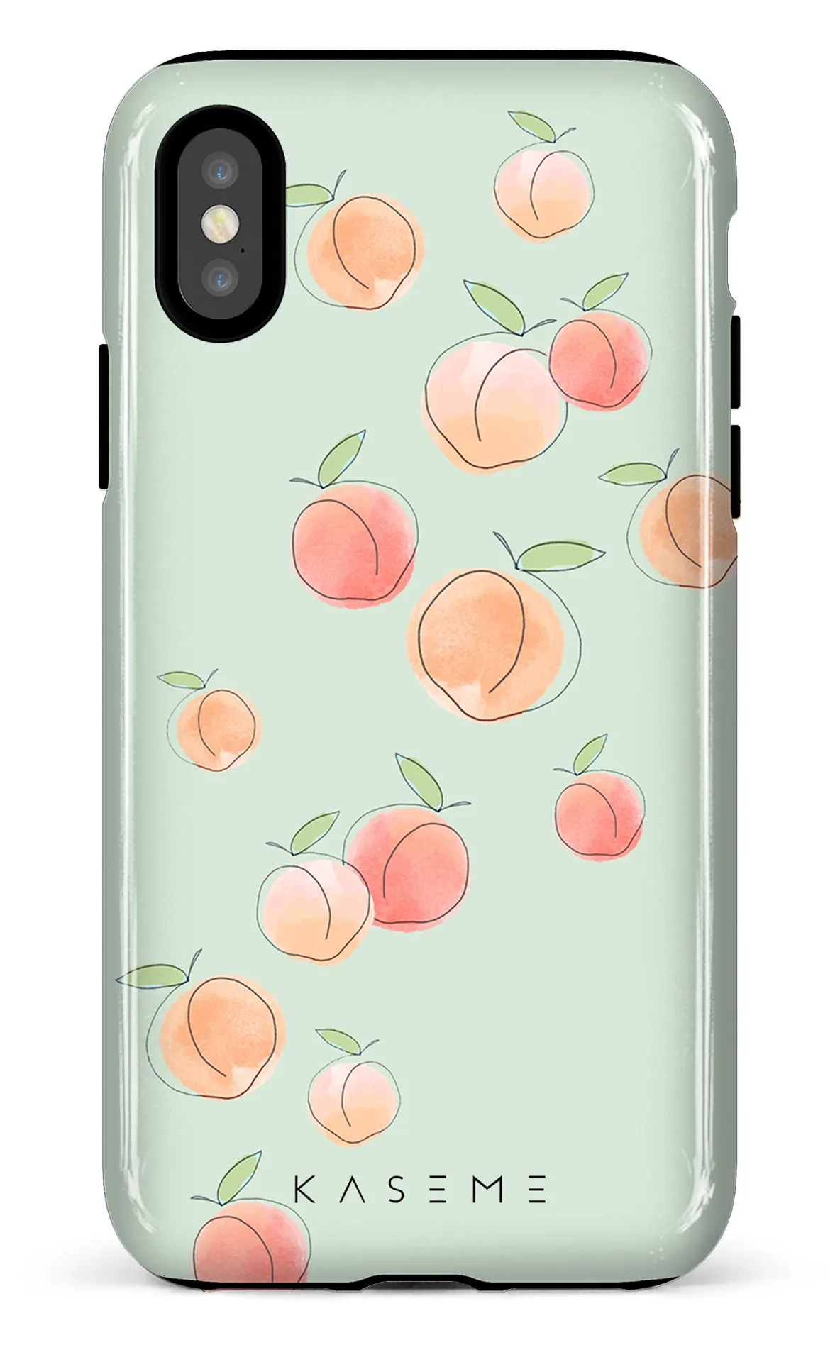 Peachy green