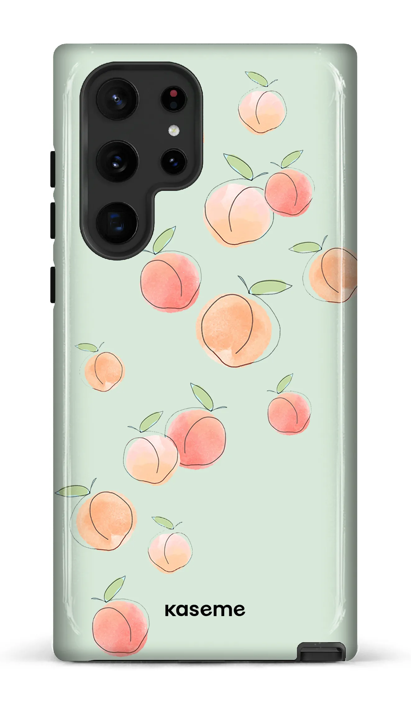 Peachy green