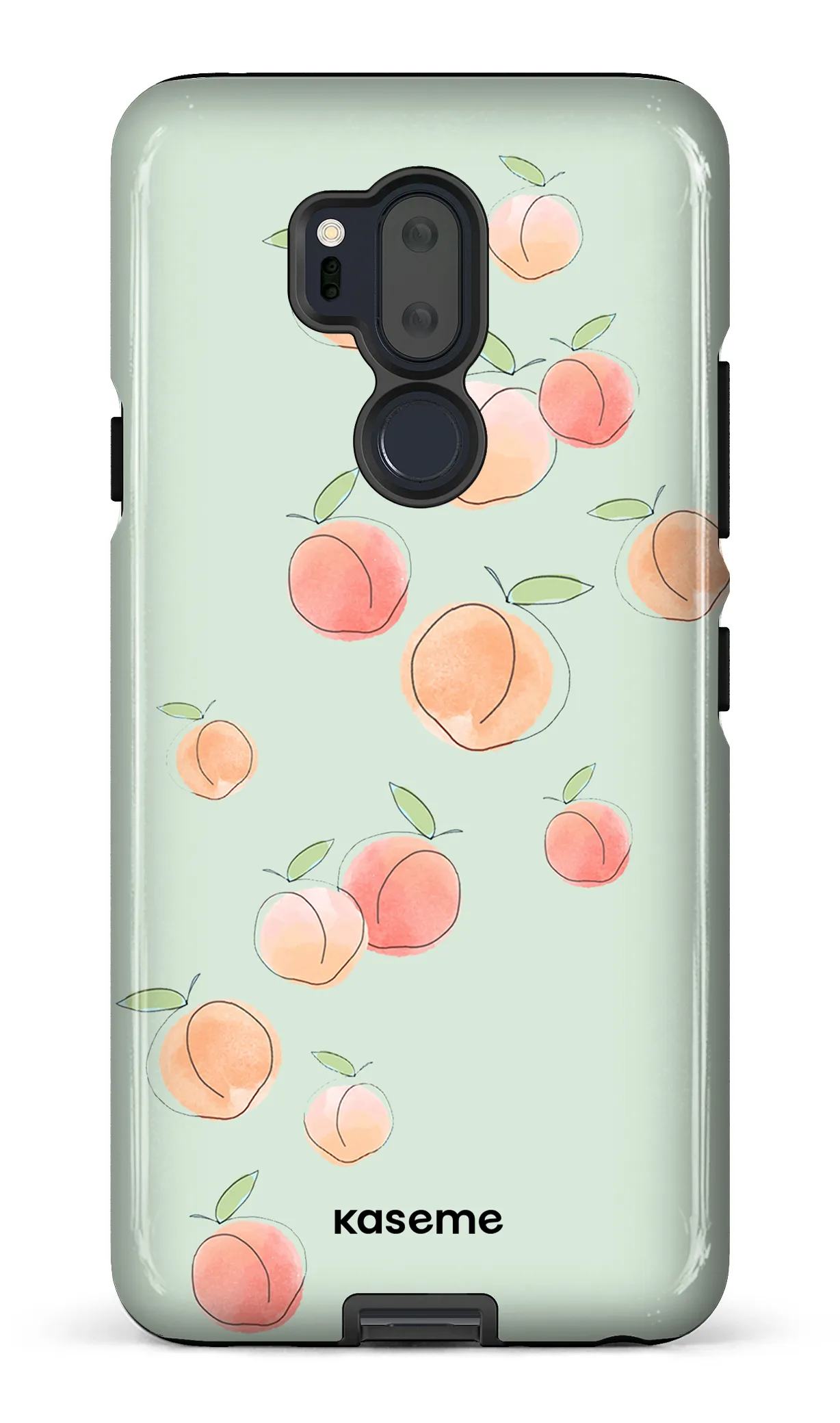 Peachy green