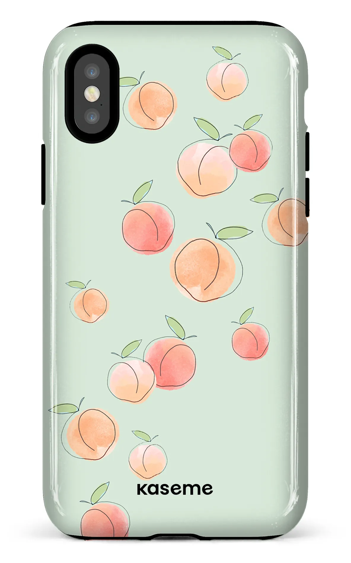 Peachy green