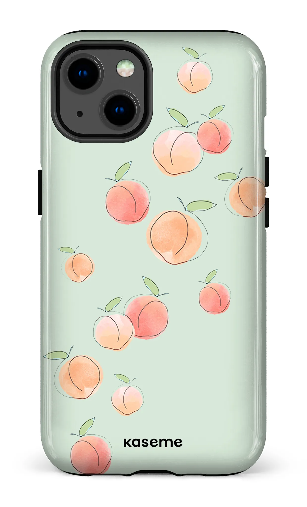 Peachy green
