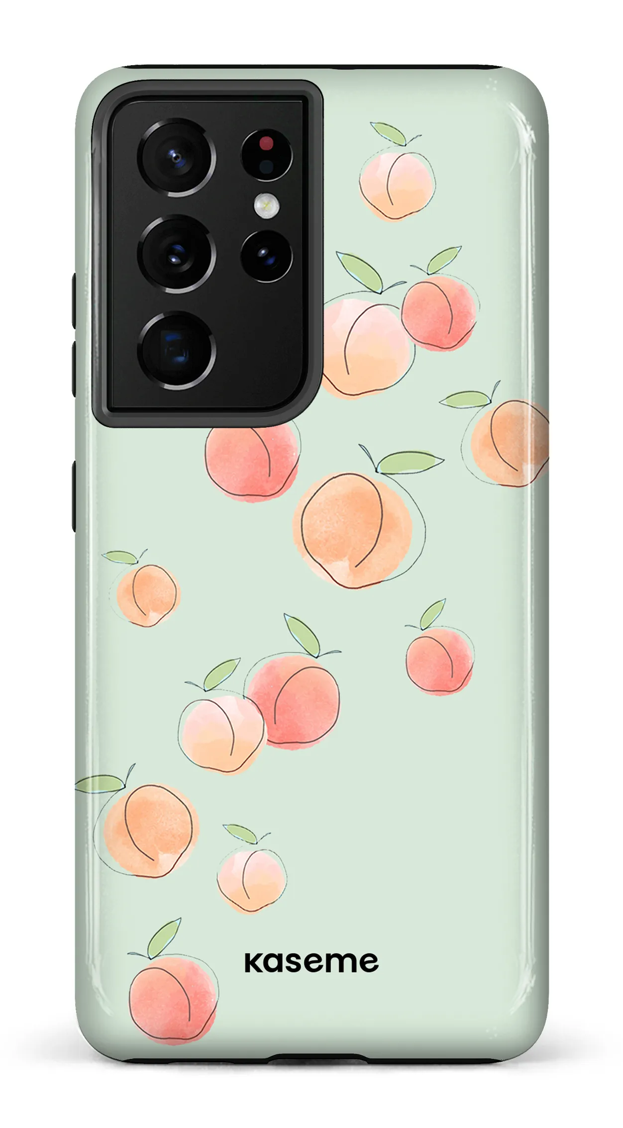 Peachy green