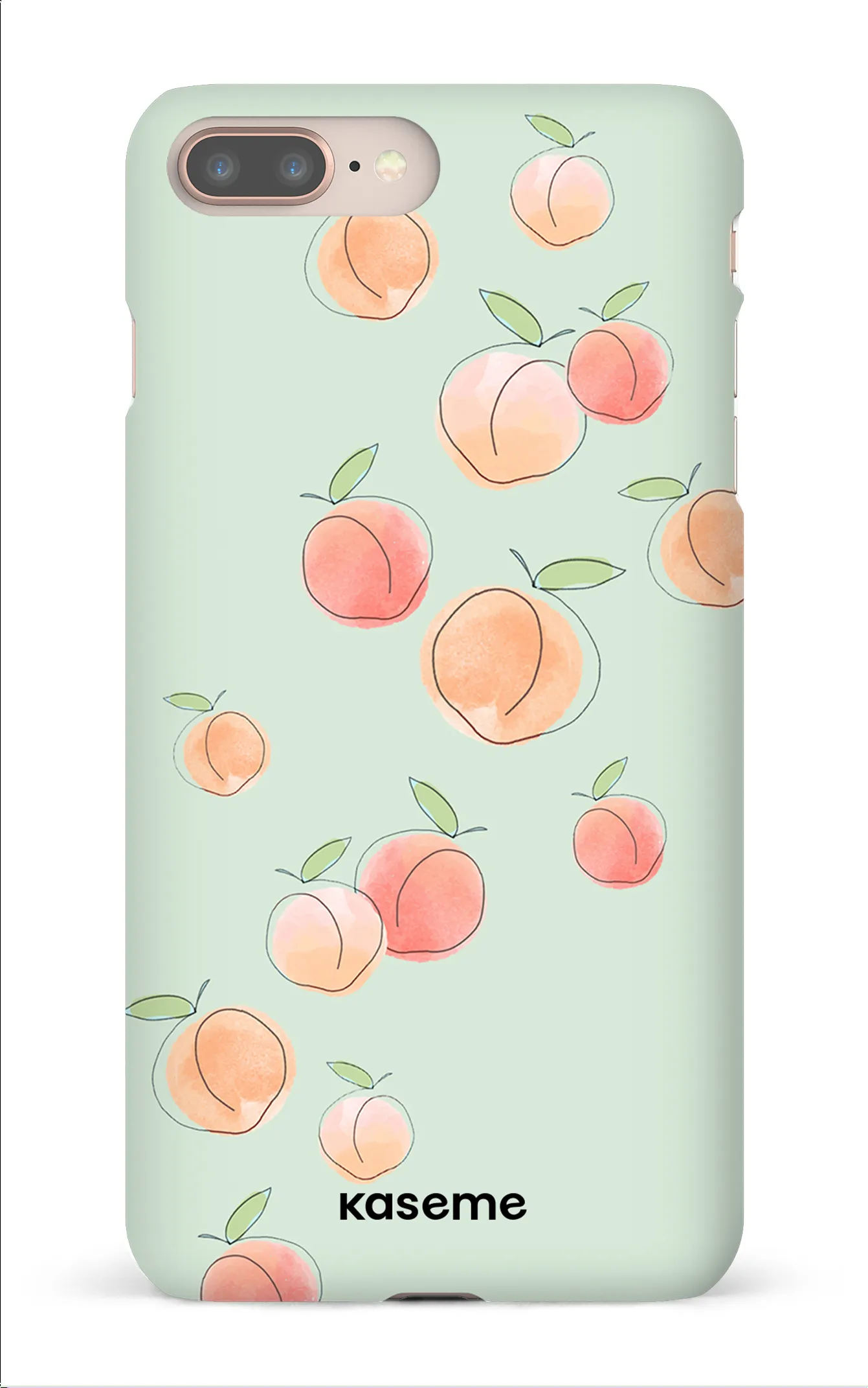 Peachy green