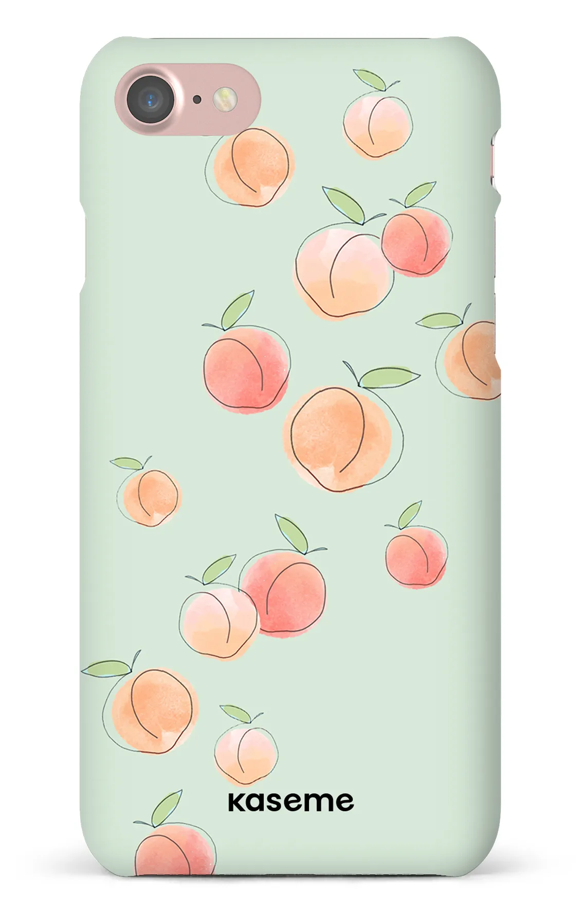Peachy green
